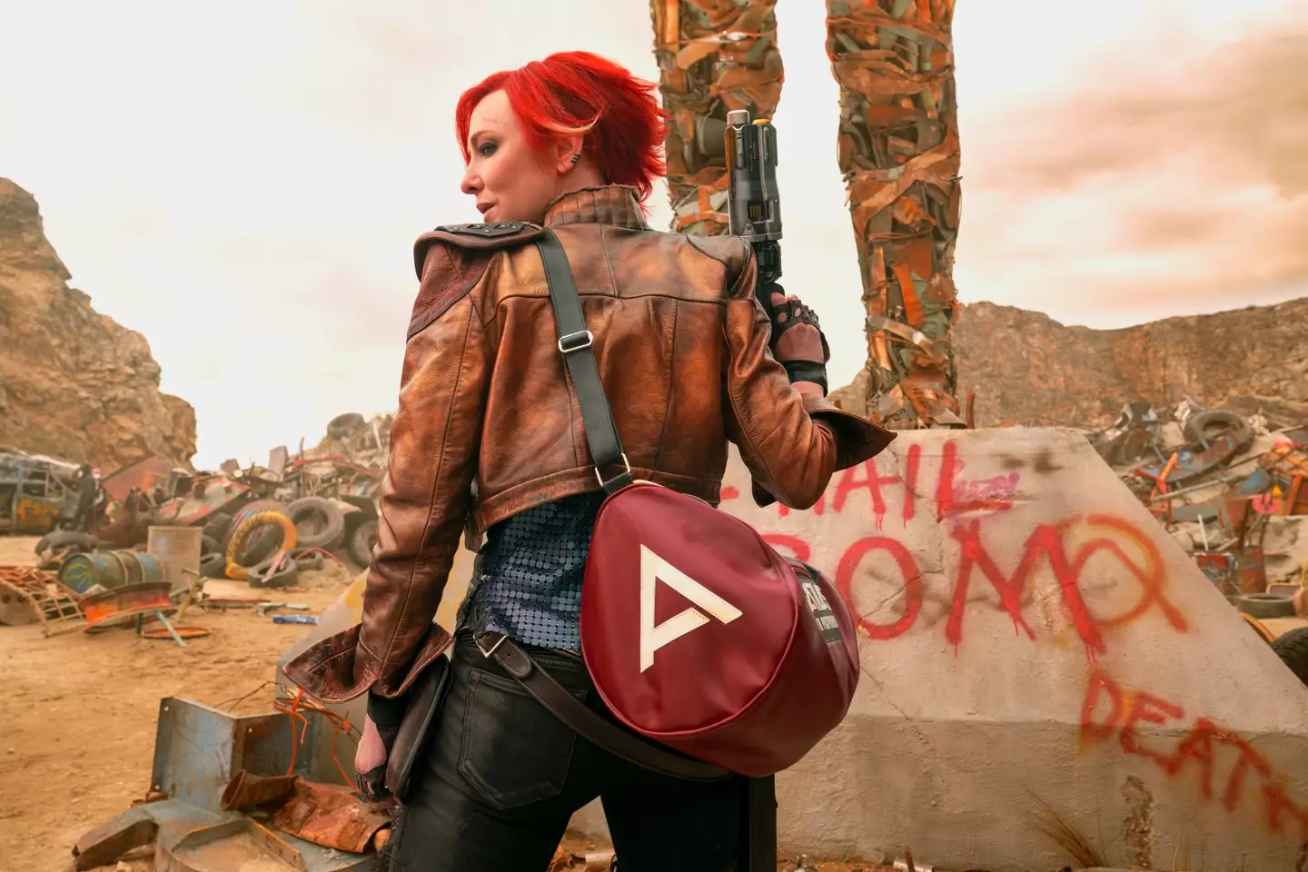 Cate Blanchett stars as a 'really, really pissed off bounty hunter' (Lionsgate)
