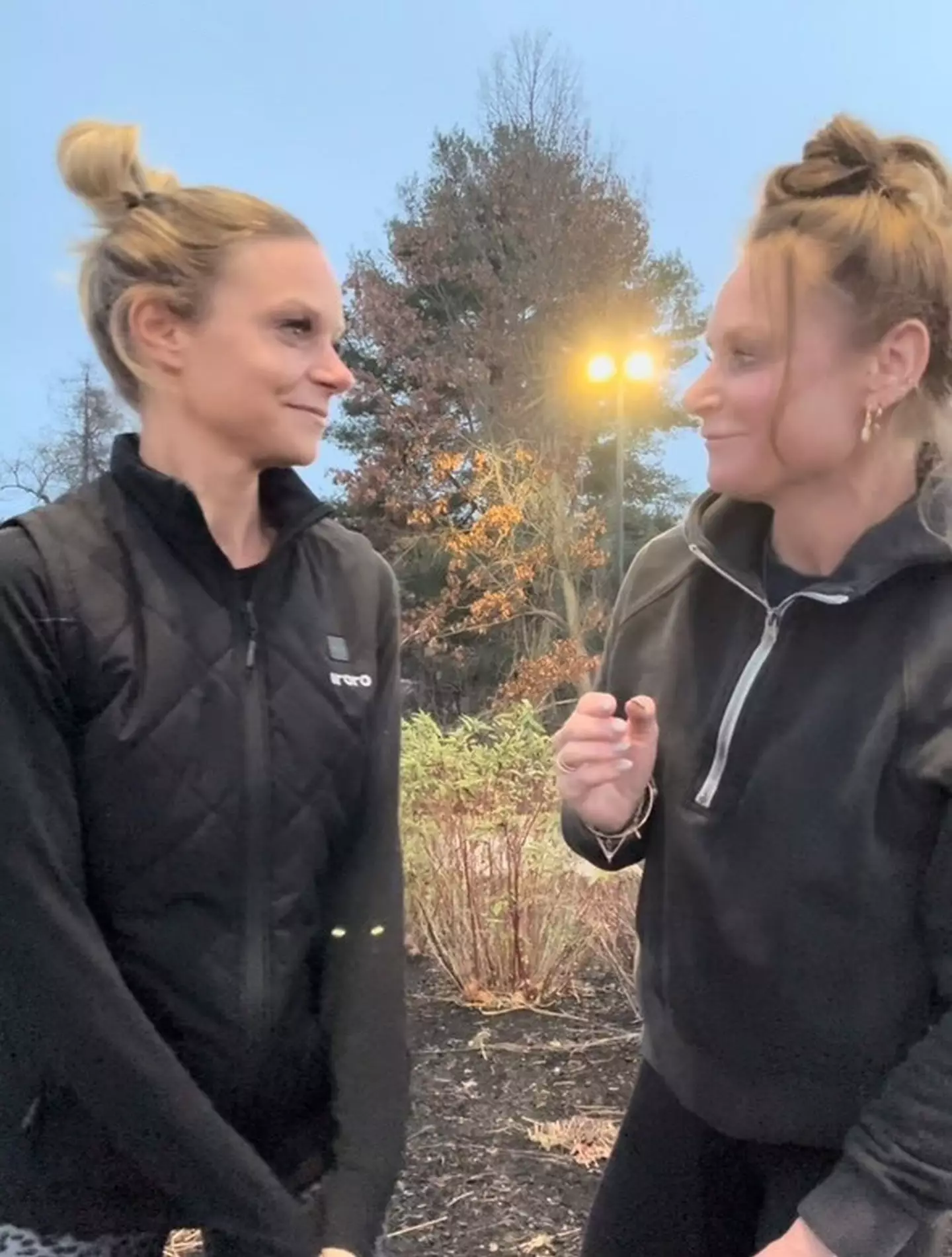 Two women 'astonished' after finding out why strangers kept coming up and talking to them 2 The women finally met after being mistaken for one another (Kennedy News and Media)