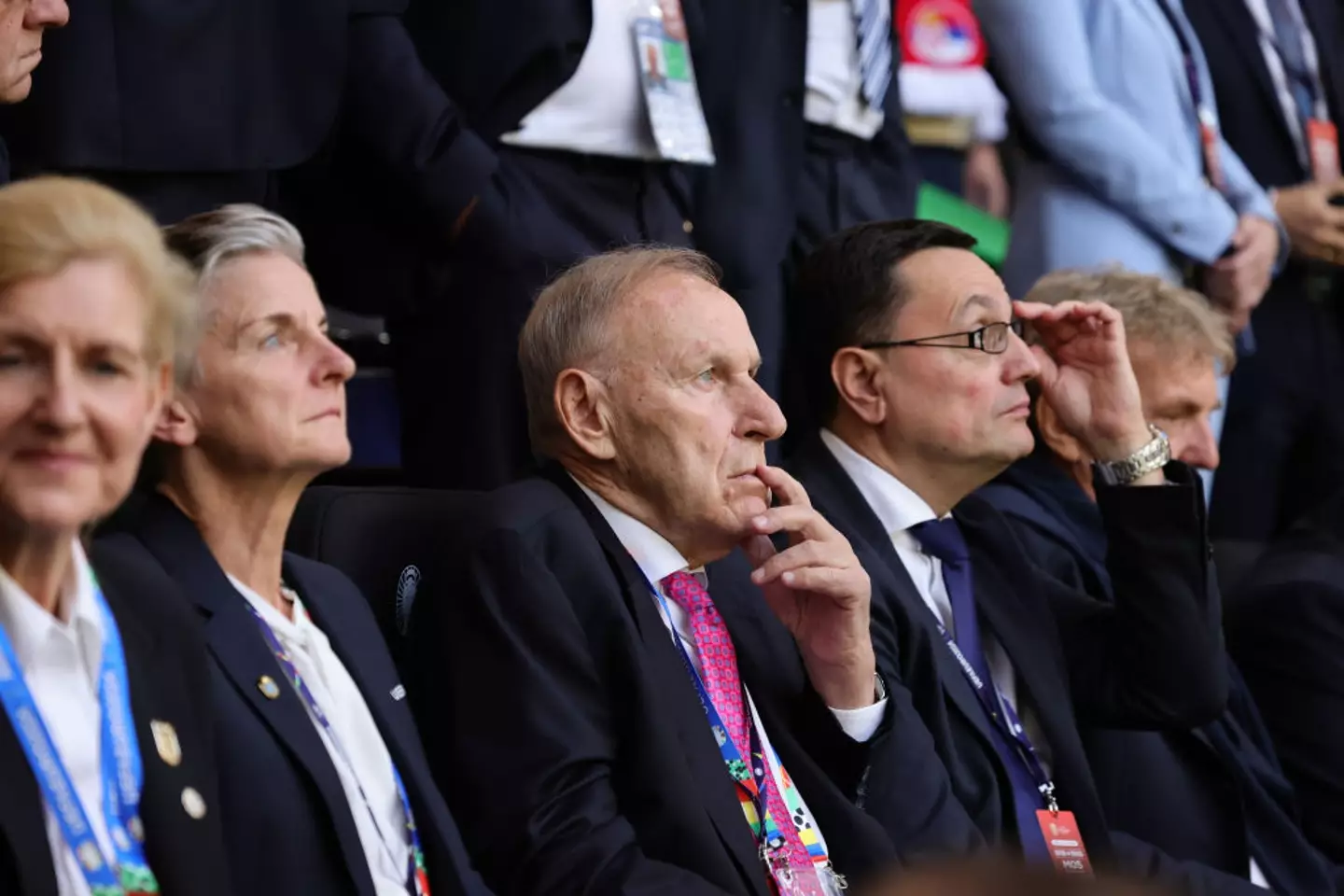 Serbian FA president Jovan Surbatovic (Andreas Rentz - UEFA/UEFA via Getty Images)