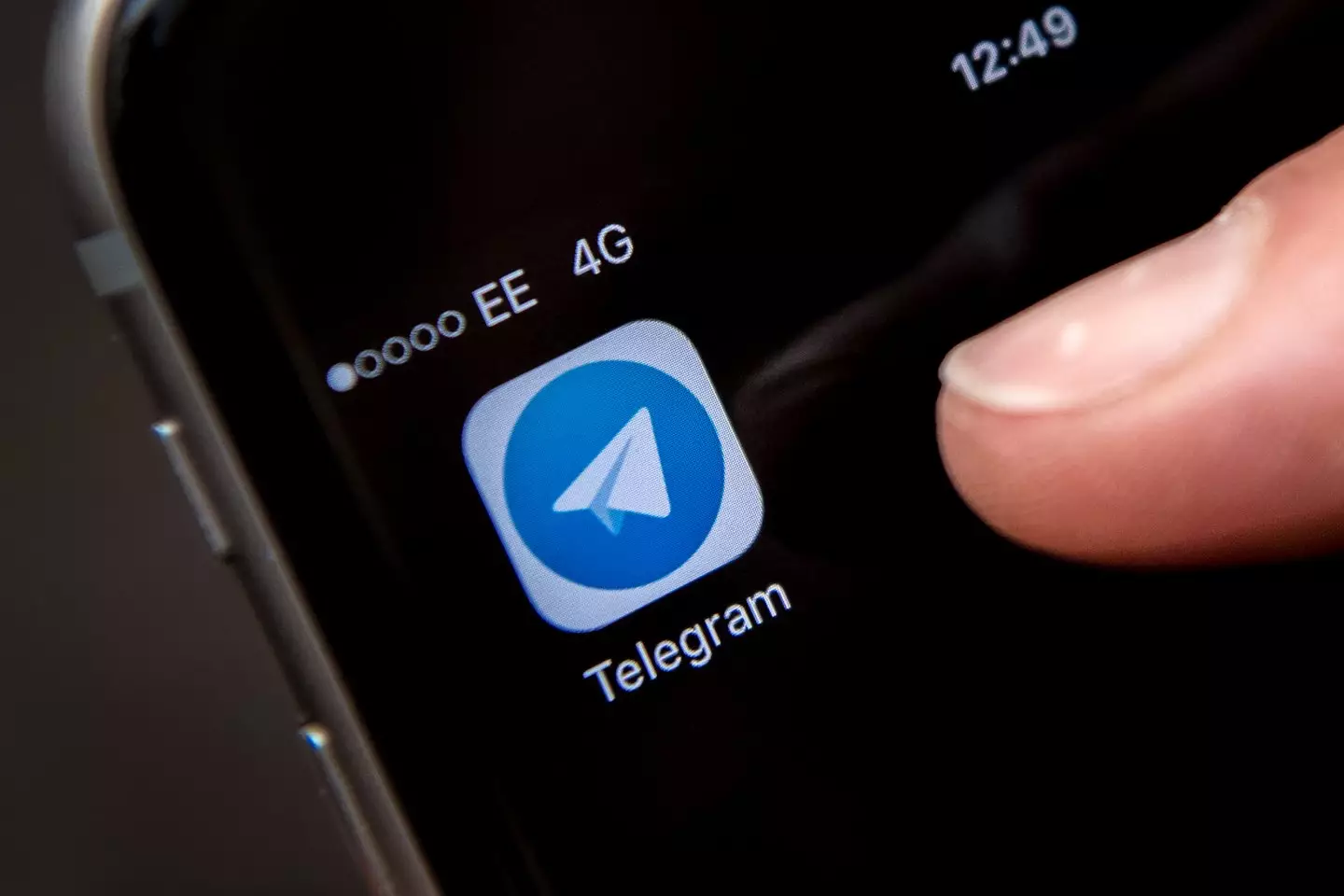 People find these voyeurism sites via apps such as Telegram (Carl Court/Getty Images)