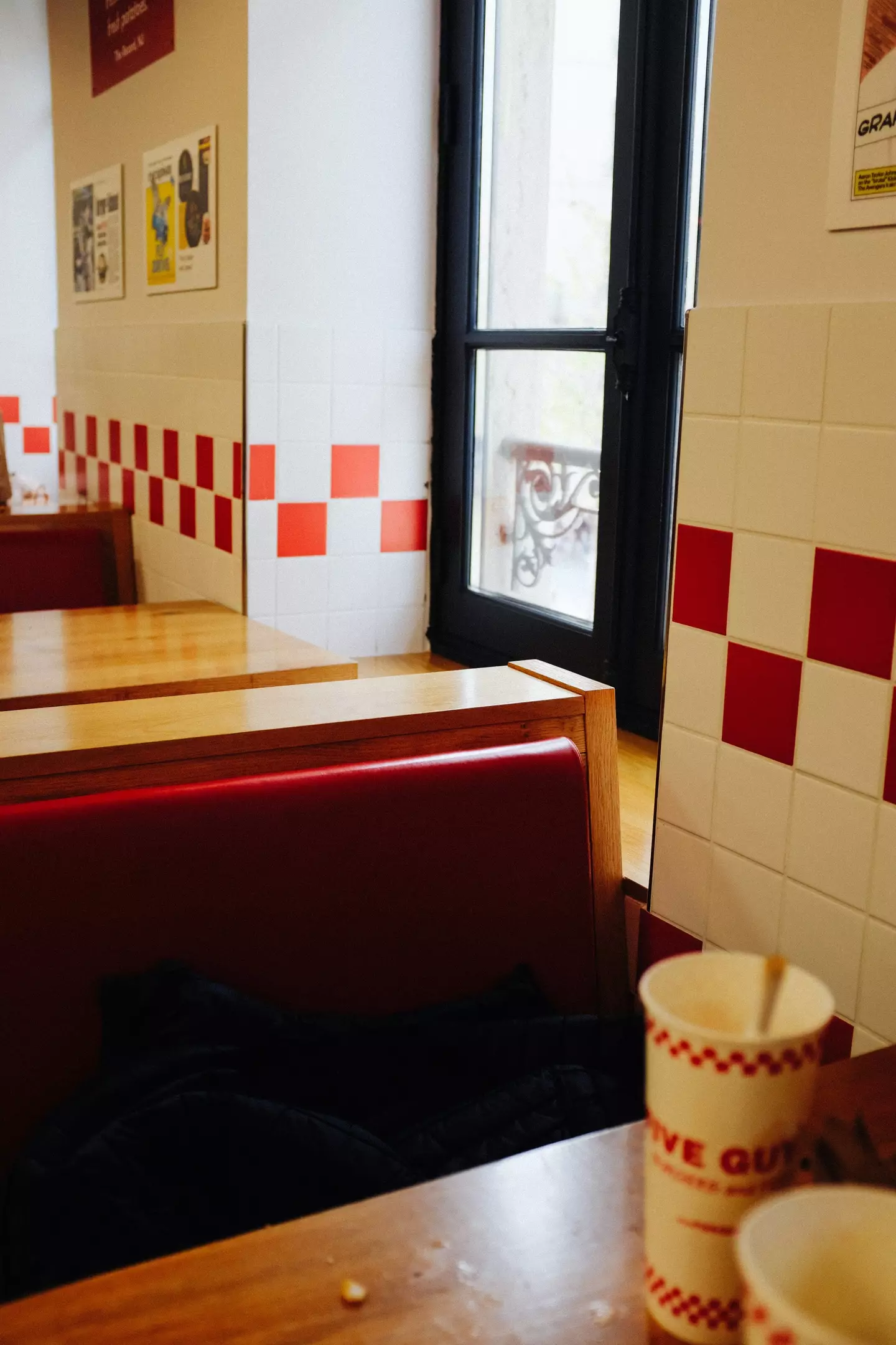 Five Guys has become known for its peanuts.