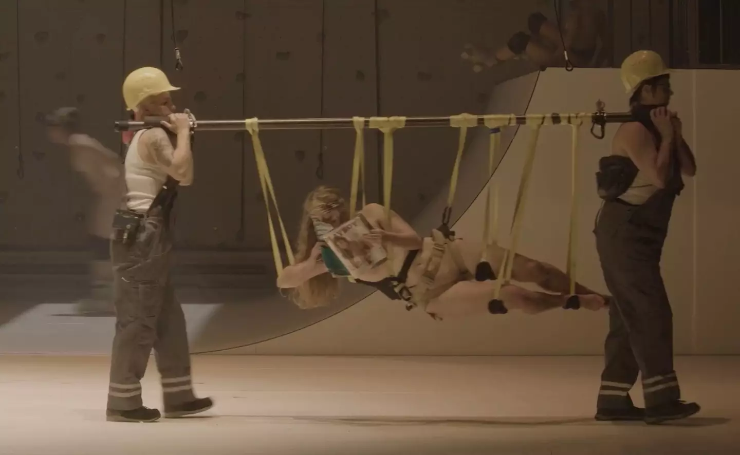 18 audience members needed medical attention after watching the bizarre production (YouTube/Staatosper Stuttgart)