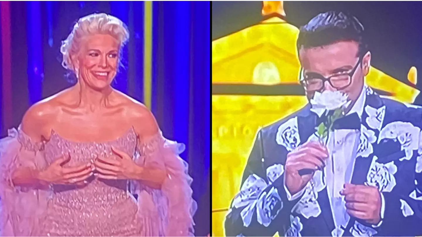 Cyprus Eurovision representative called out for 'awkward' flirting with Hannah Waddingham