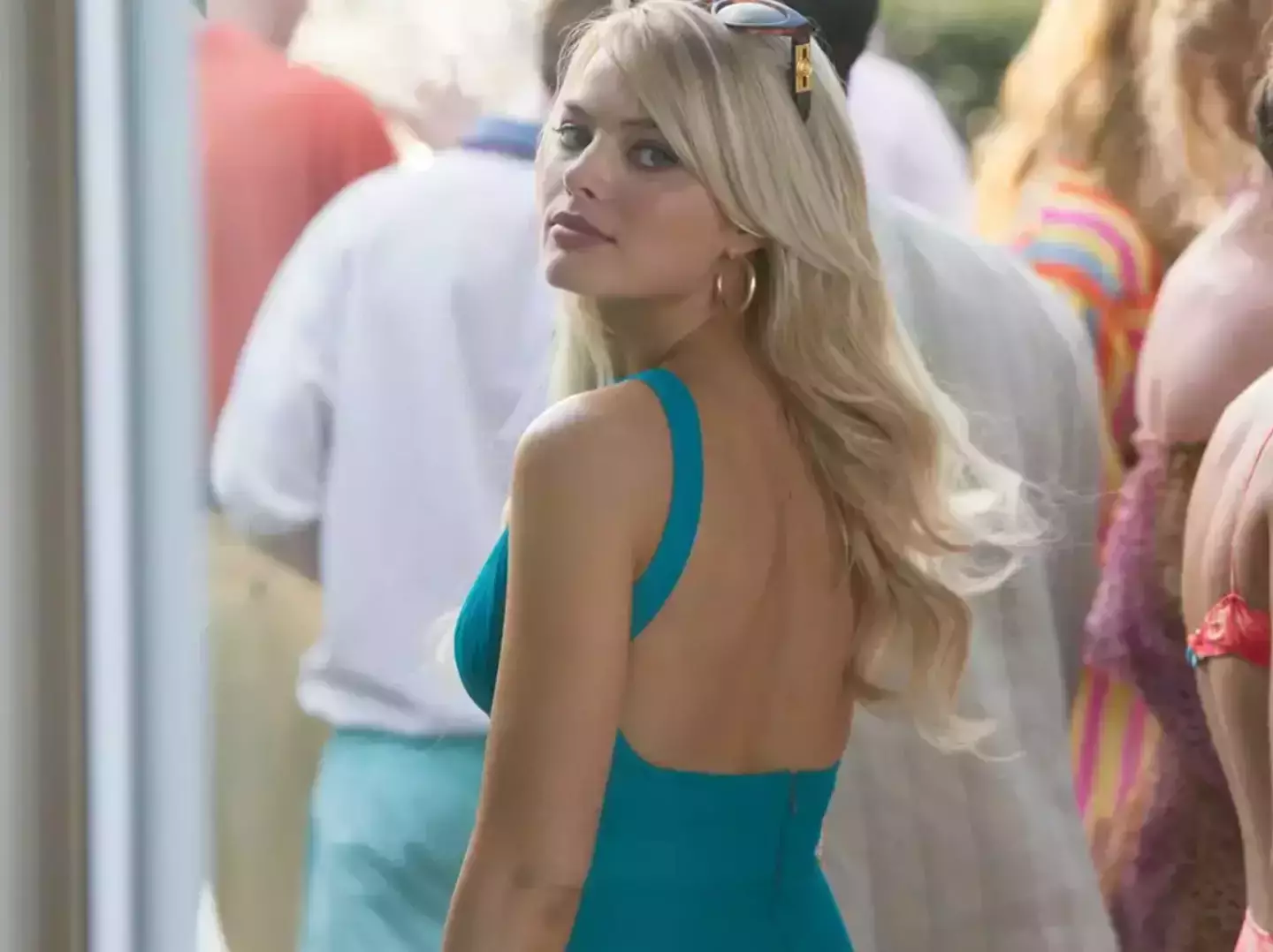 In the movie Nadine was played by Margot Robbie, and her character was called Naomi. (Paramount Pictures)