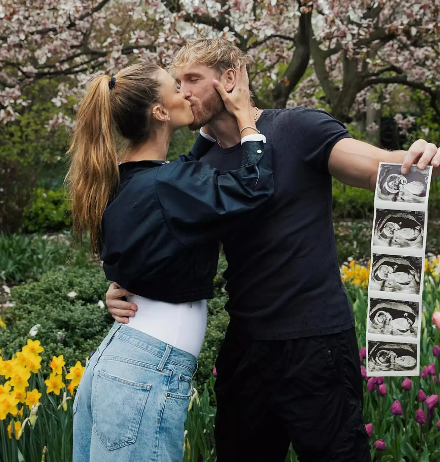 They announced the pregnancy in April. (Instagram/@loganpaul)