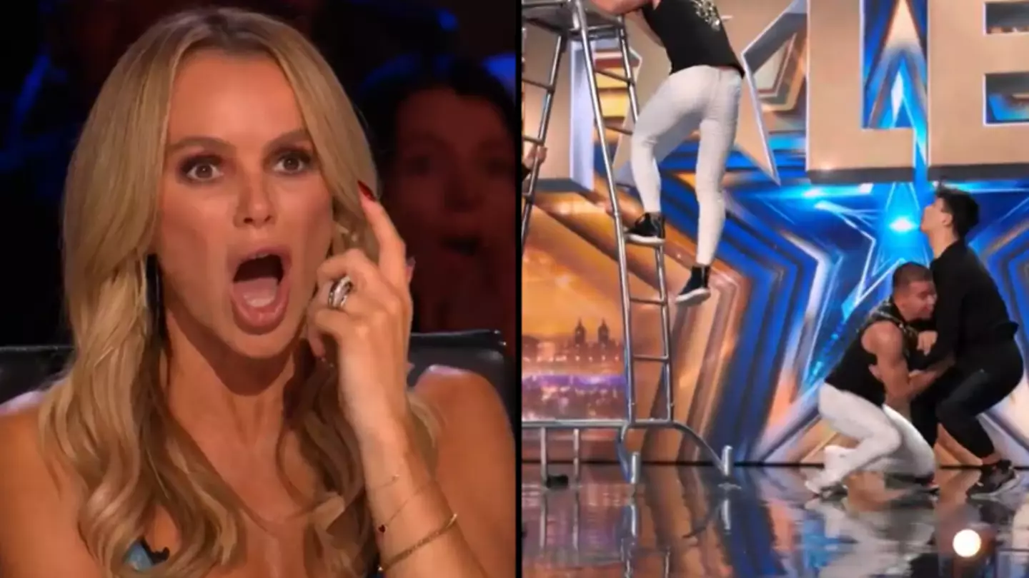 Amanda Holden screams as Britain’s Got Talent act goes wrong mid-performance