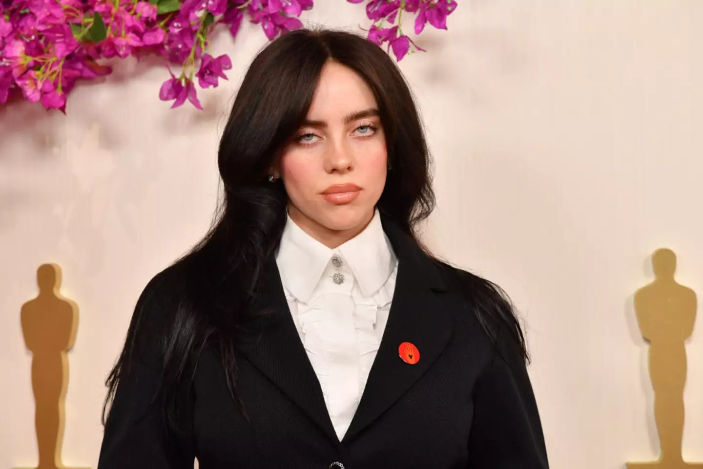 Billie Eilish revealed the one x-rated thing she enjoys to do in front of a mirror. (Sarah Morris/WireImage)