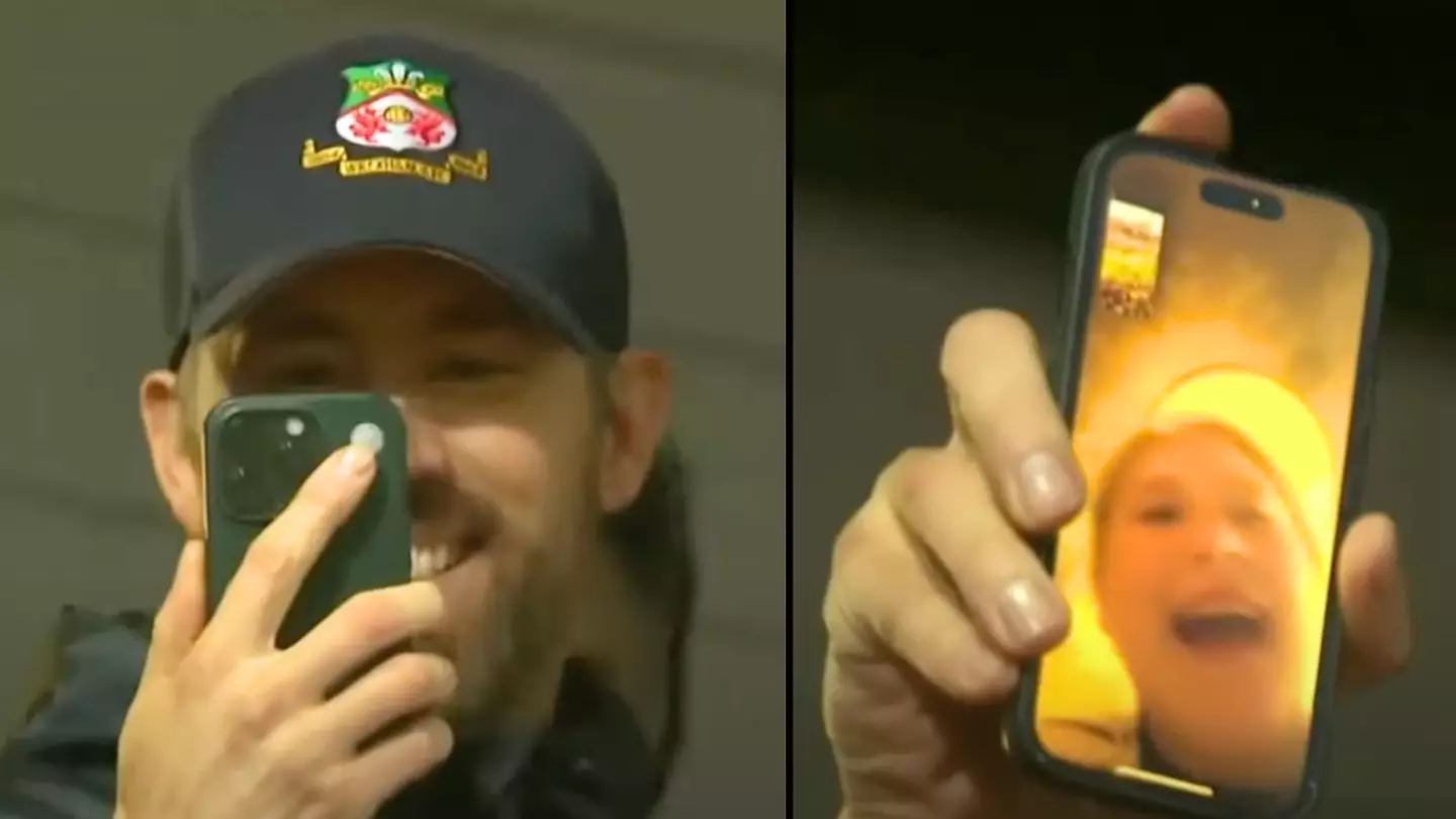 Ryan Reynolds emotionally FaceTimed Blake Lively after Wrexham promotion and showed world their phone call