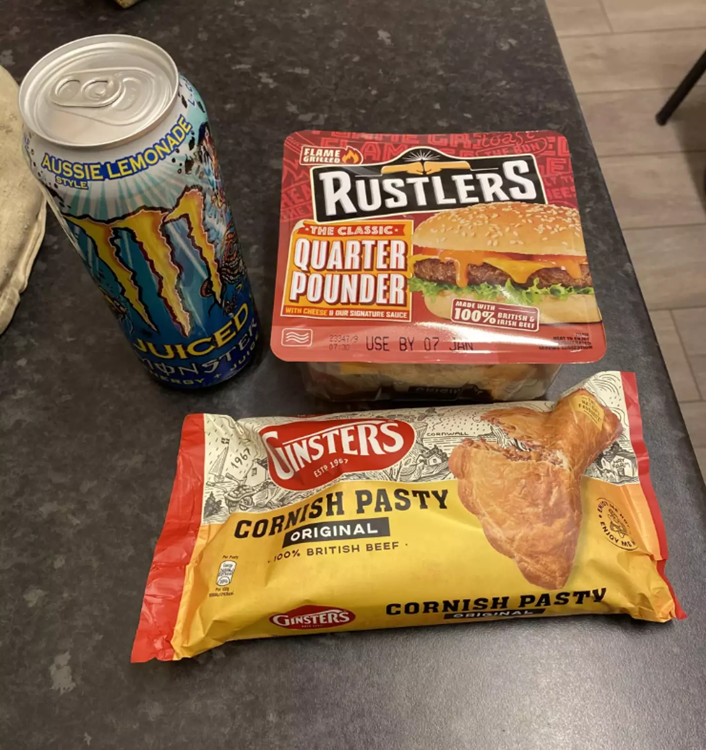 That's one hefty lunch.