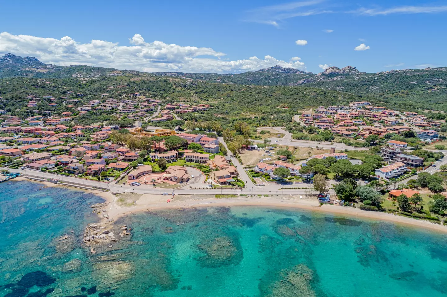 Cannigione is hugely popular with tourists.