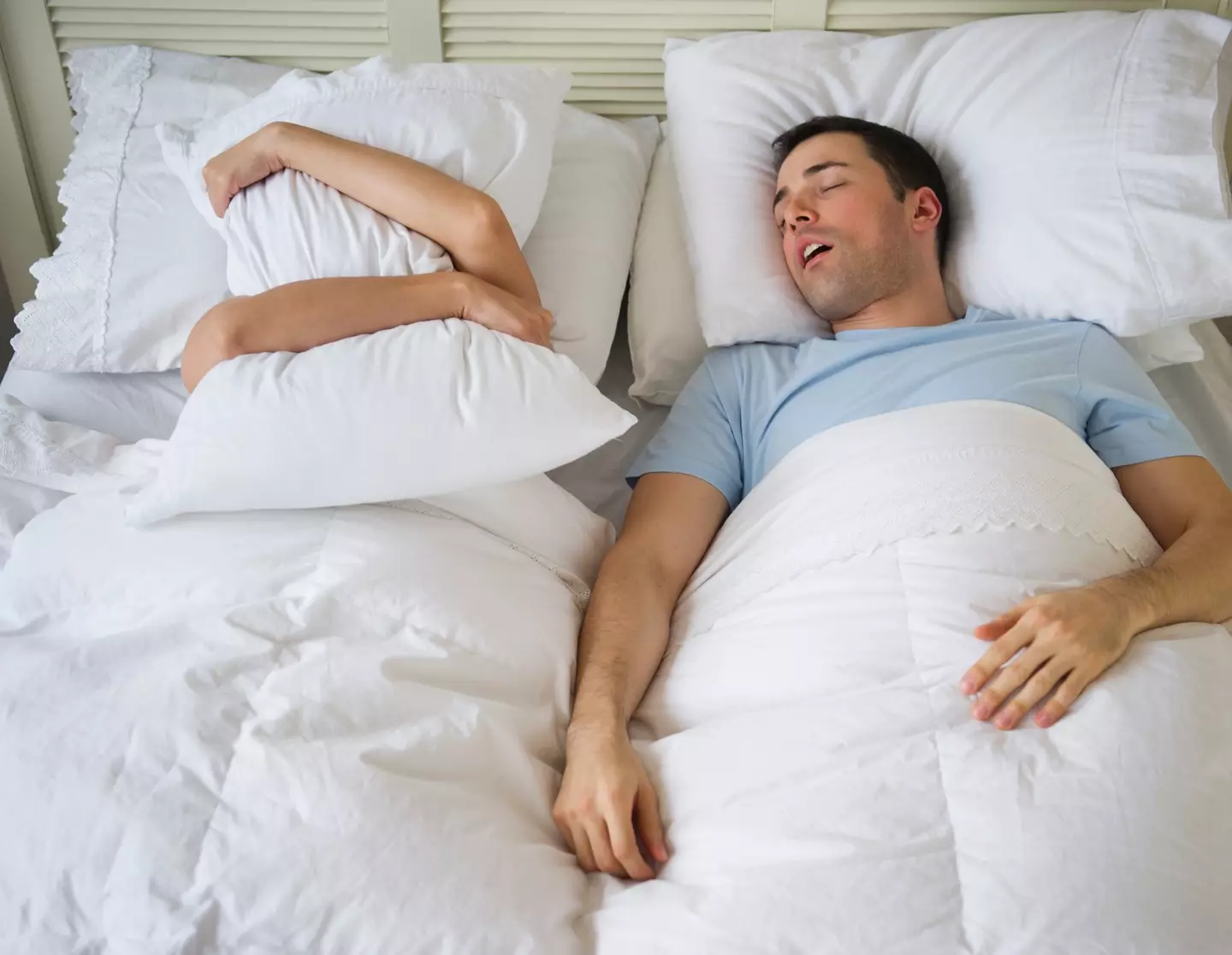 You might not want to hear your partner snoring, but they'll need you to listen out for some of the warning signs.