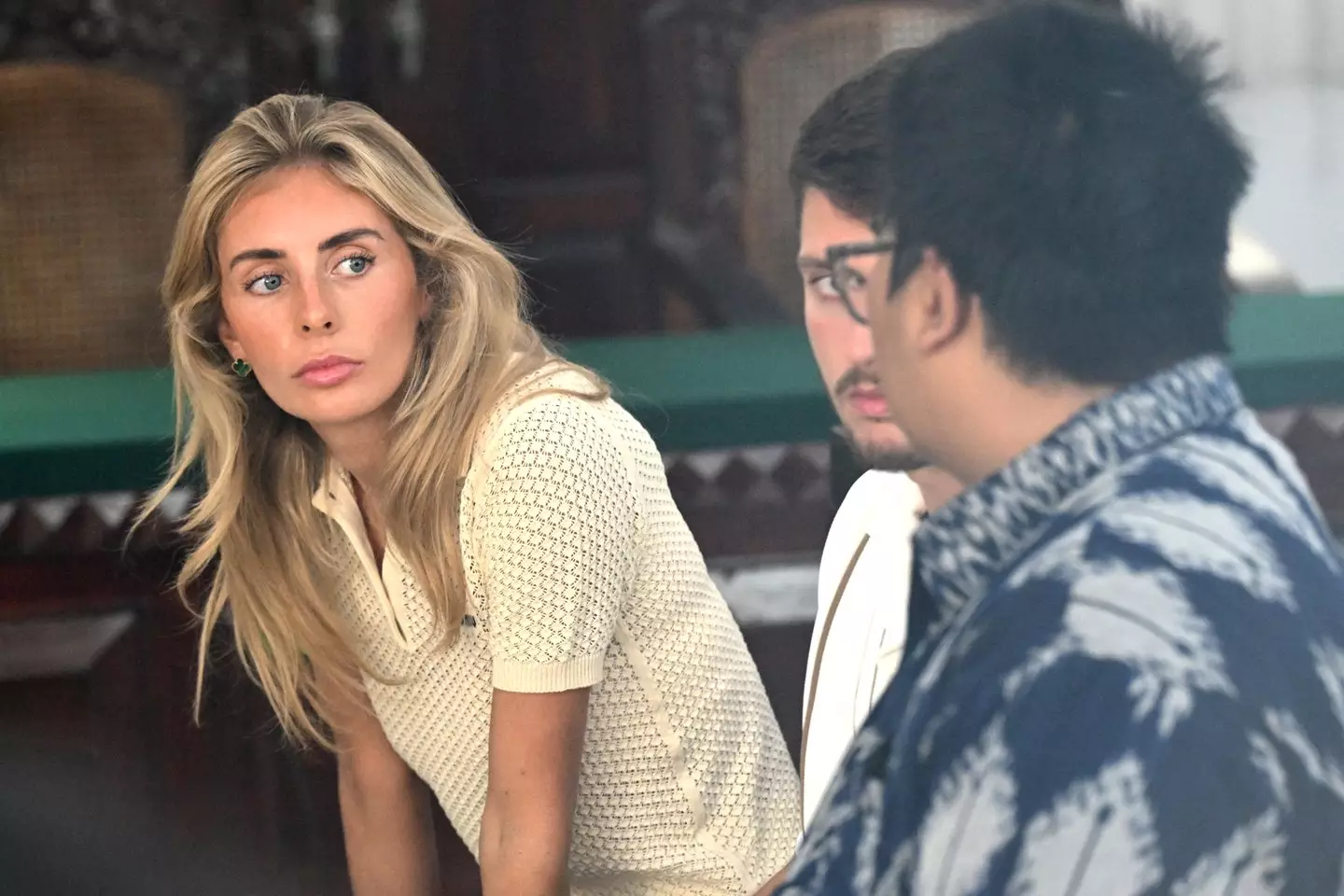 Bonnie Blue pictured in a Bali court earlier this month (SONNY TUMBELAKA / AFP via Getty Images)