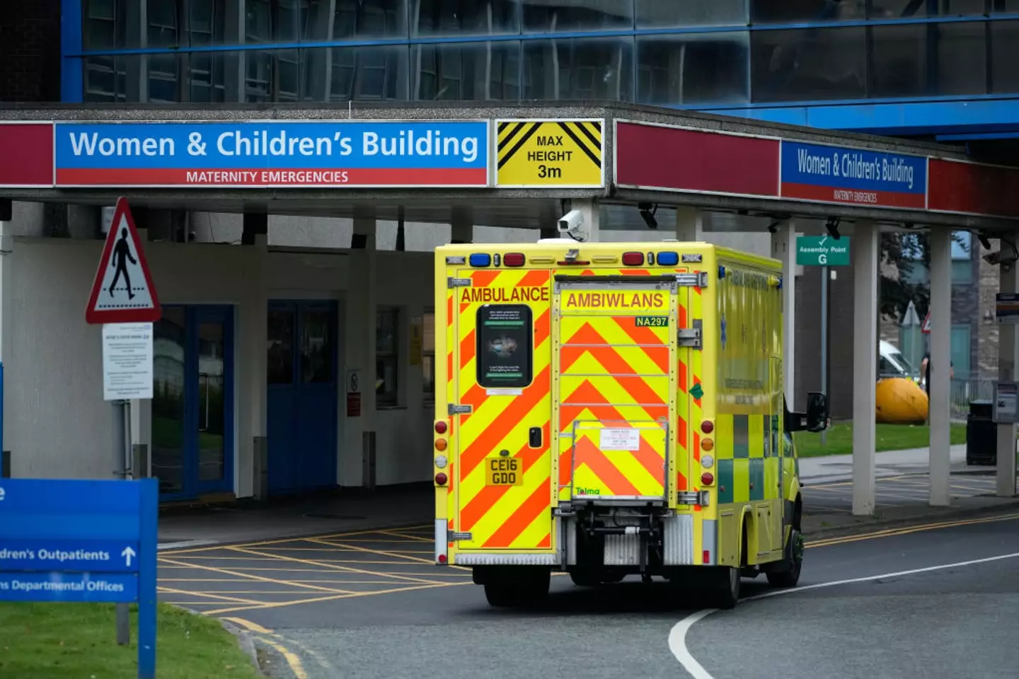 Countess of Chester hospital, where Letby had previously worked (Christopher Furlong/Getty Images)