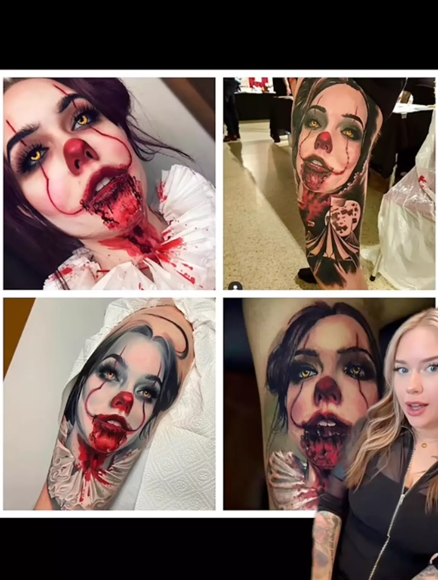 The tattoo design went viral without Brittany knowing (TikTok/@brittany.willow)