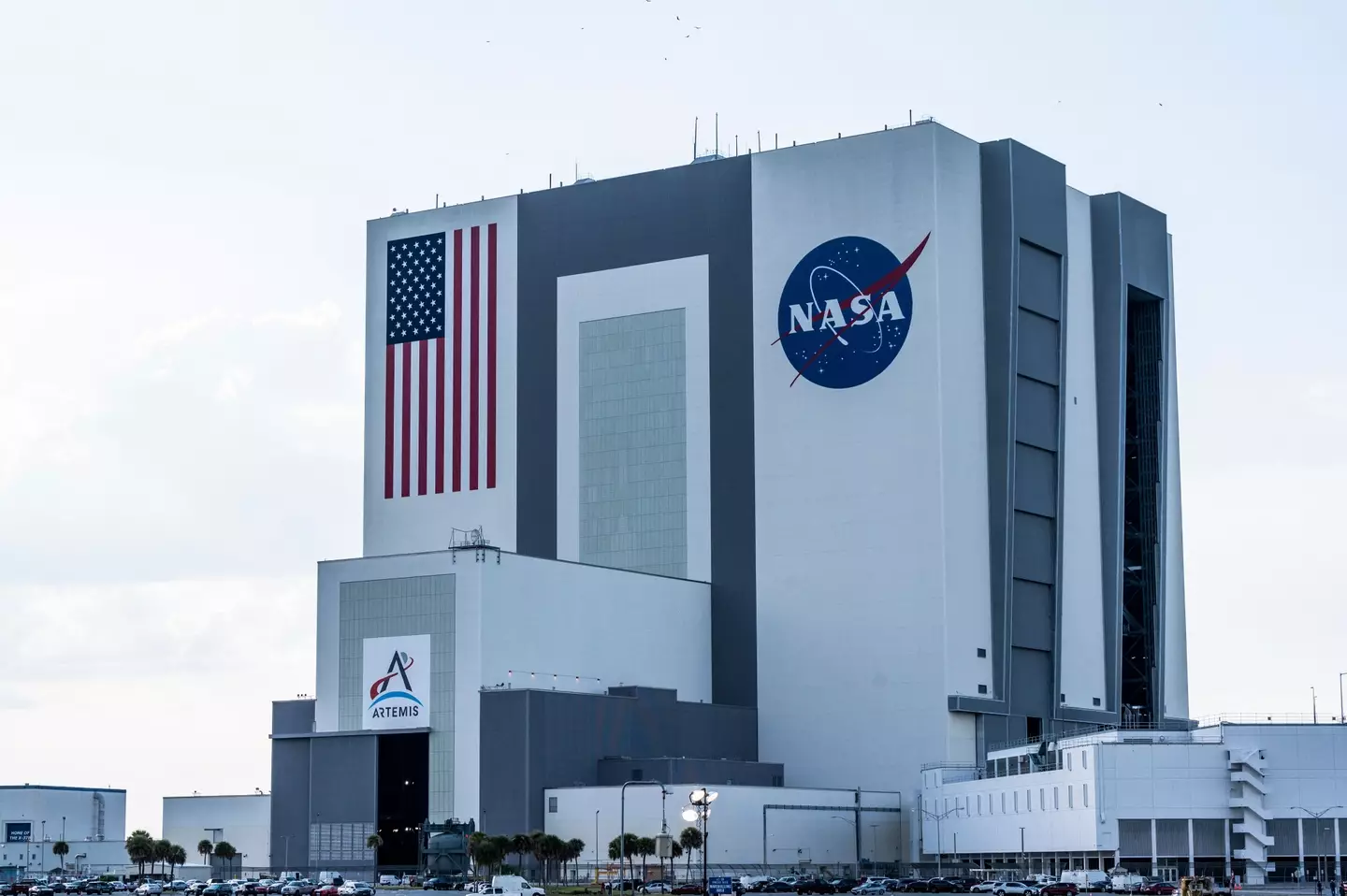 NASA HQ. (CHANDAN KHANNA/AFP via Getty Images)