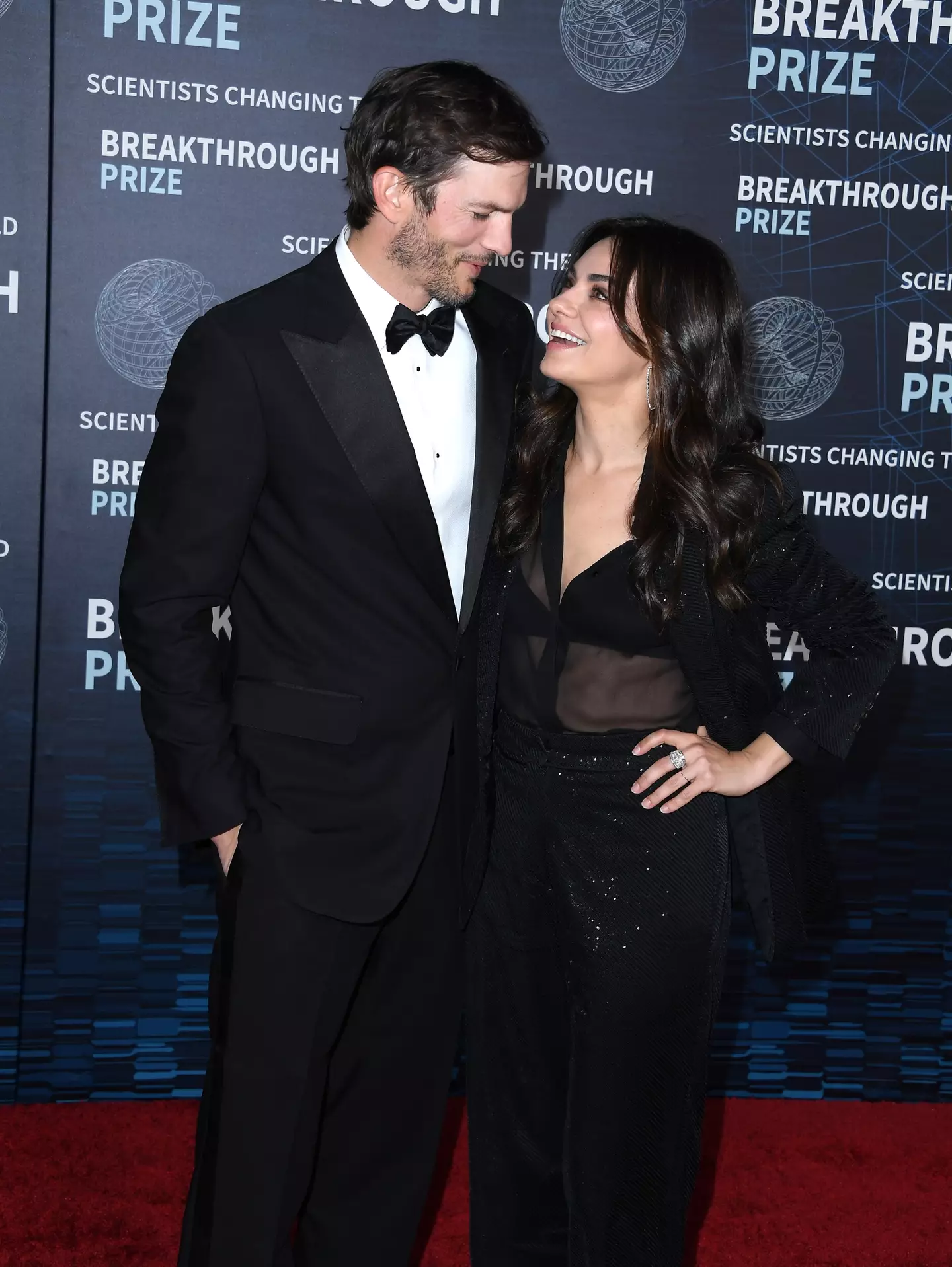 Ashton and Mila share two kids.