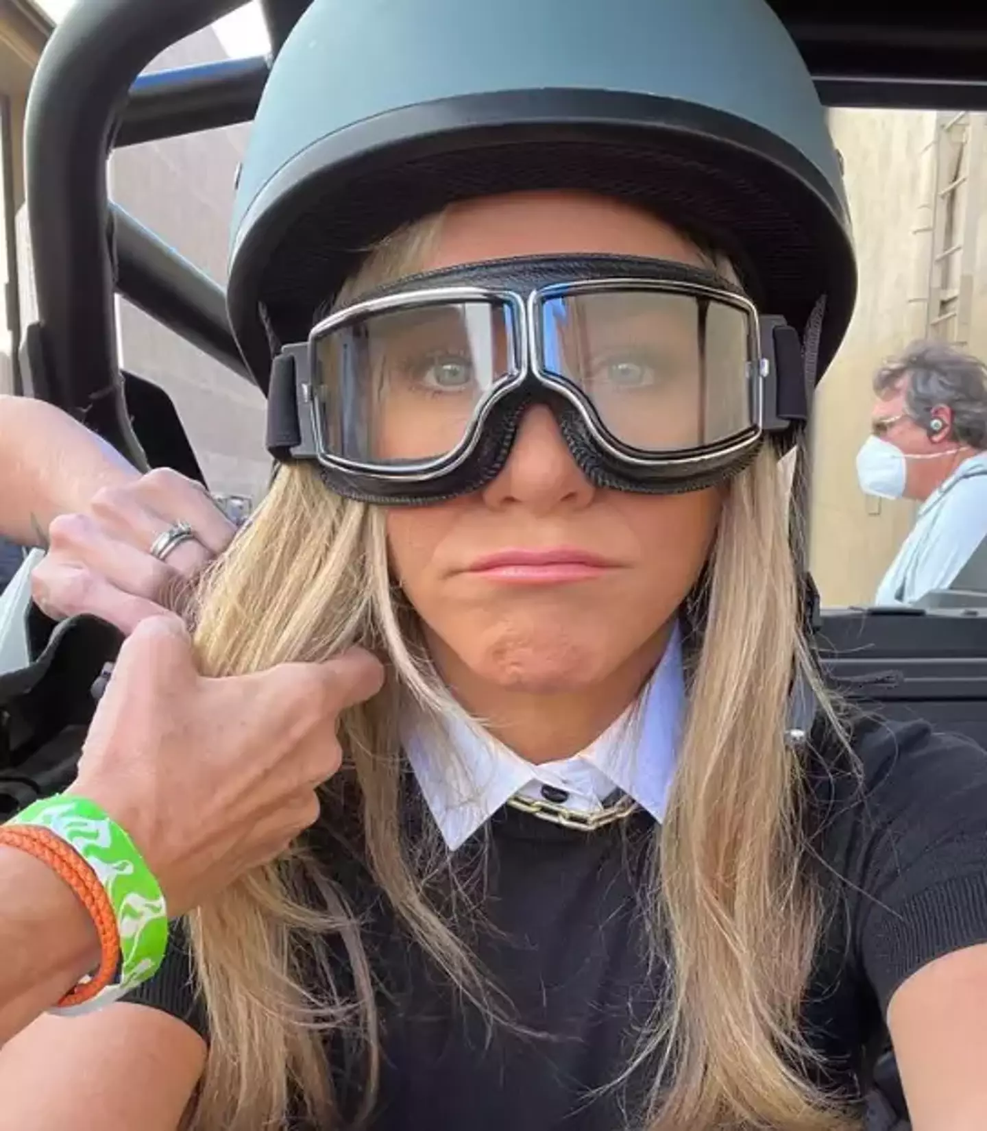 Jennifer Aniston has hit back at the 'compliment'.