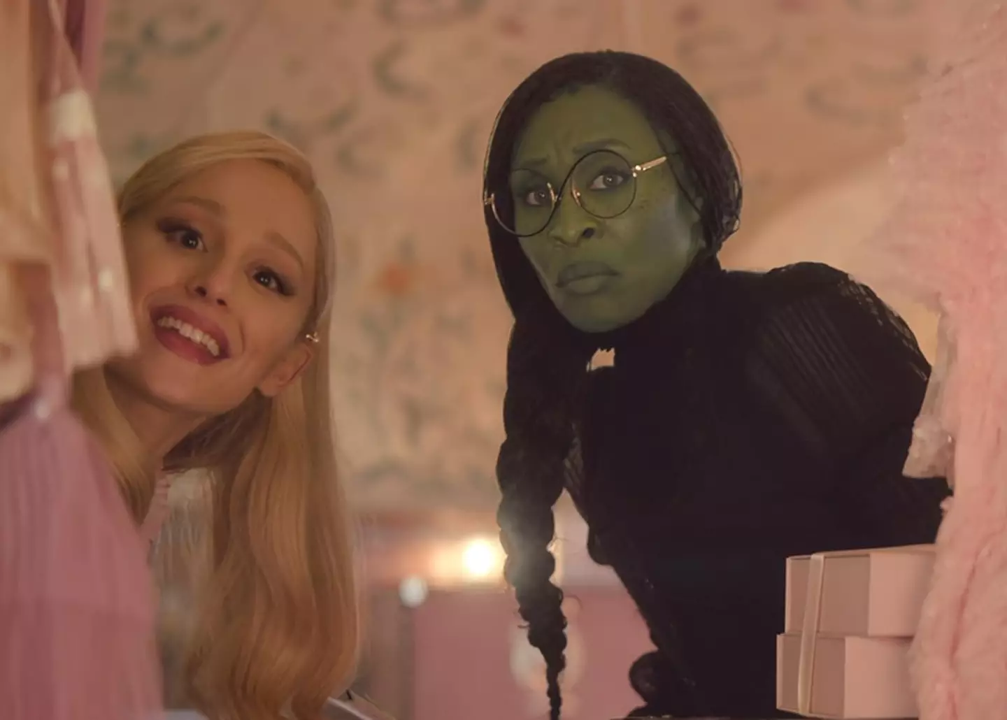 Grande and Erivo star in Wicked (Universal Pictures)