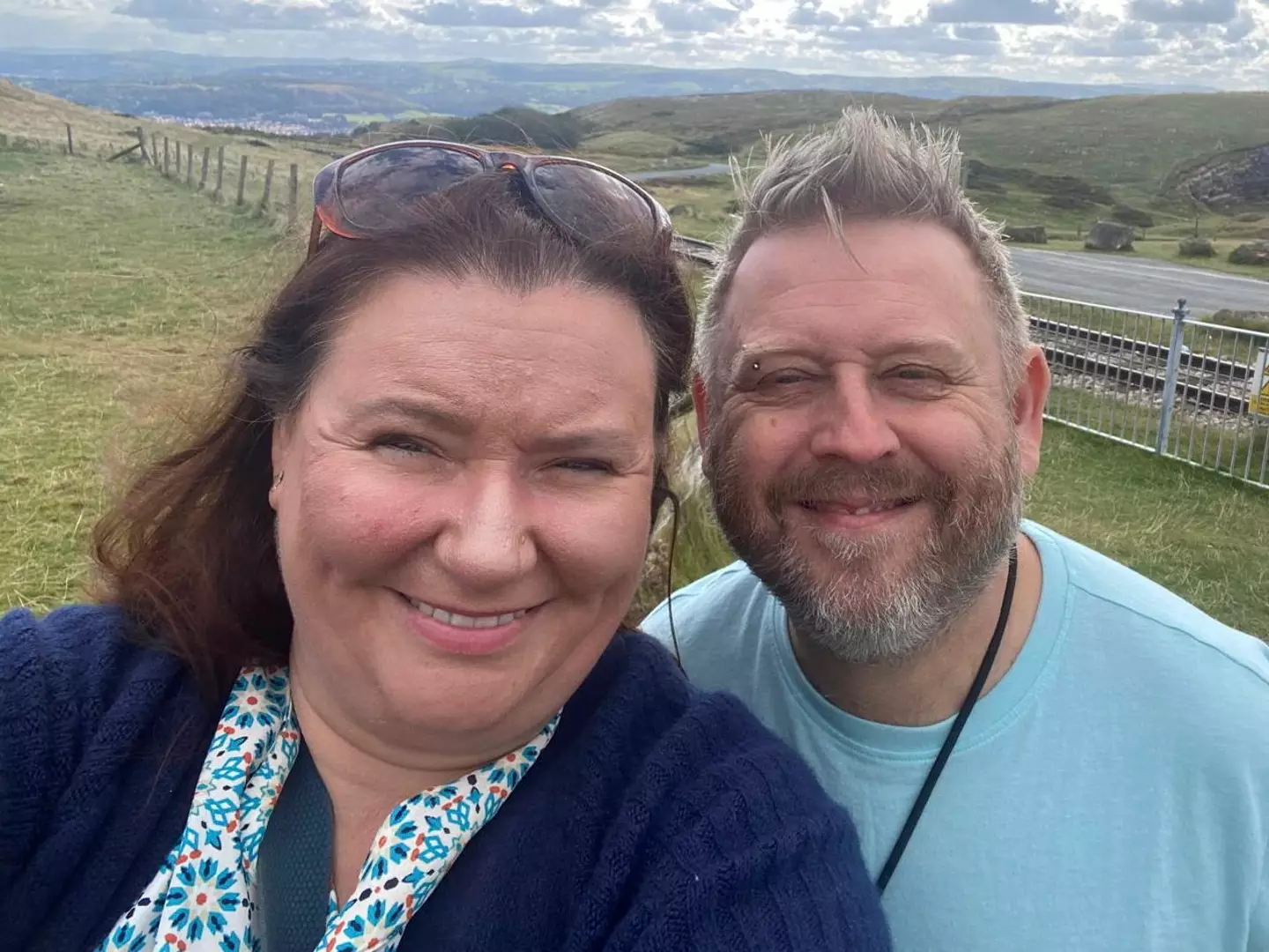 Husband Arron spoke about Dawn's diagnosis (SWNS)