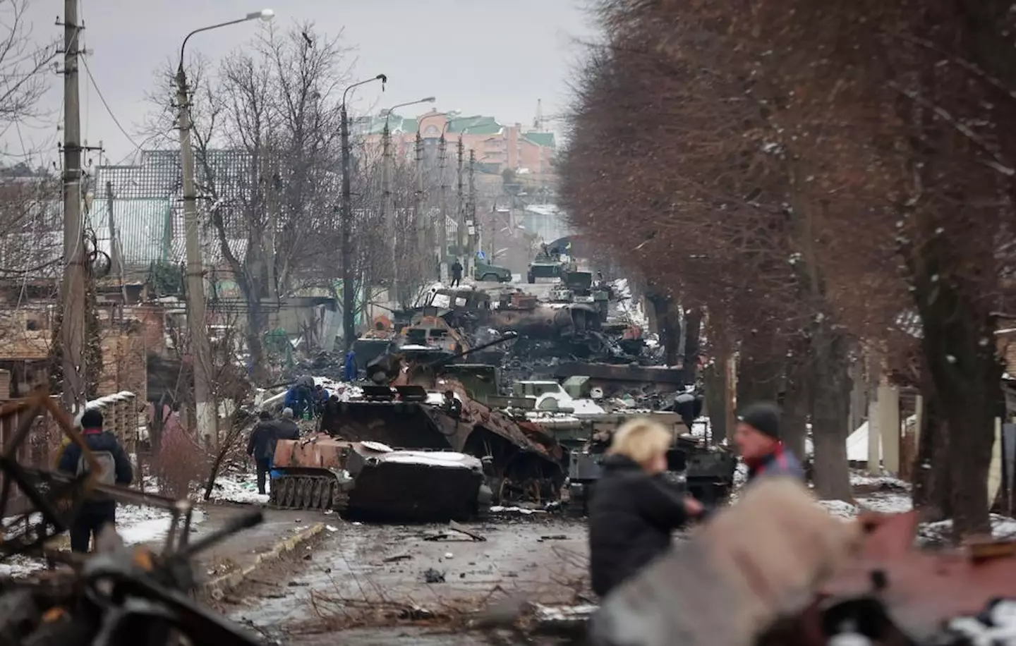 Russia has been accused of war crimes against Ukraine and its civilians, although President Vladimir Putin denies these accusations.