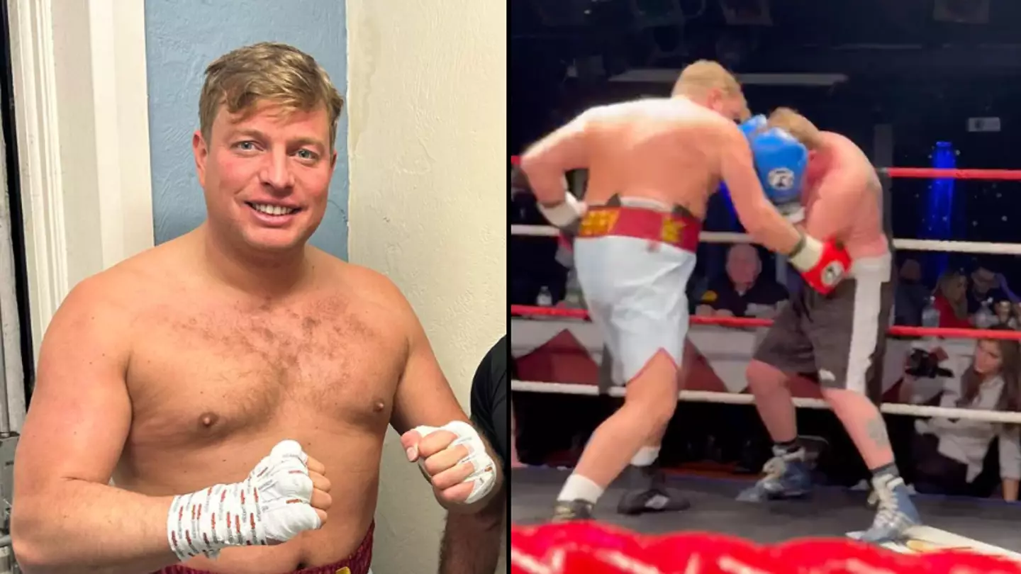 Tom Skinner wins debut boxing match with first round stoppage