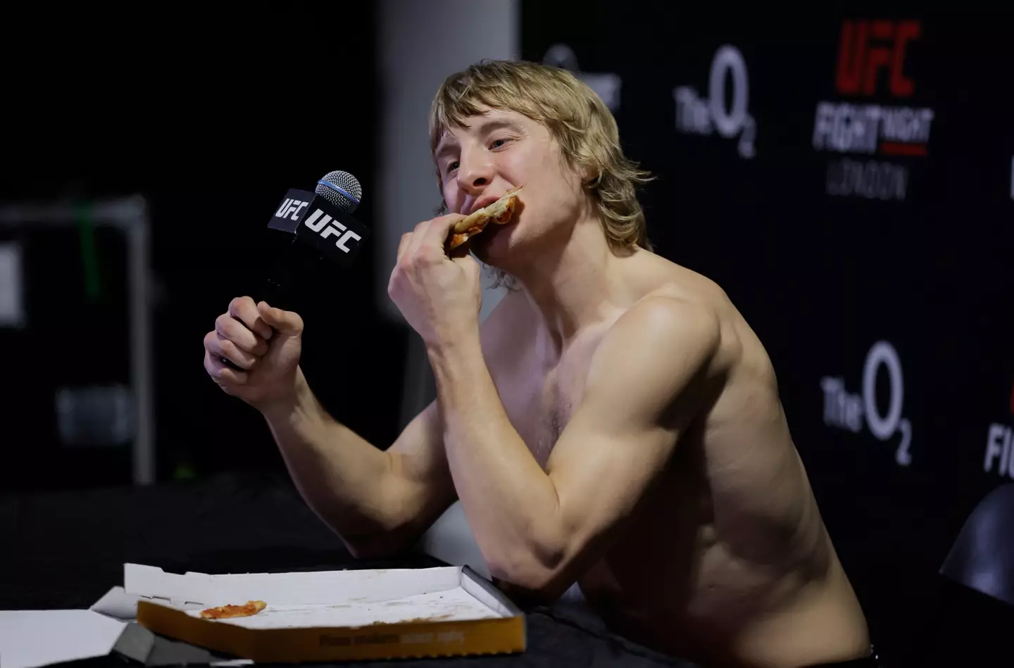 Fans love when Paddy does a little food review. (Tom Jenkins/Getty Images)