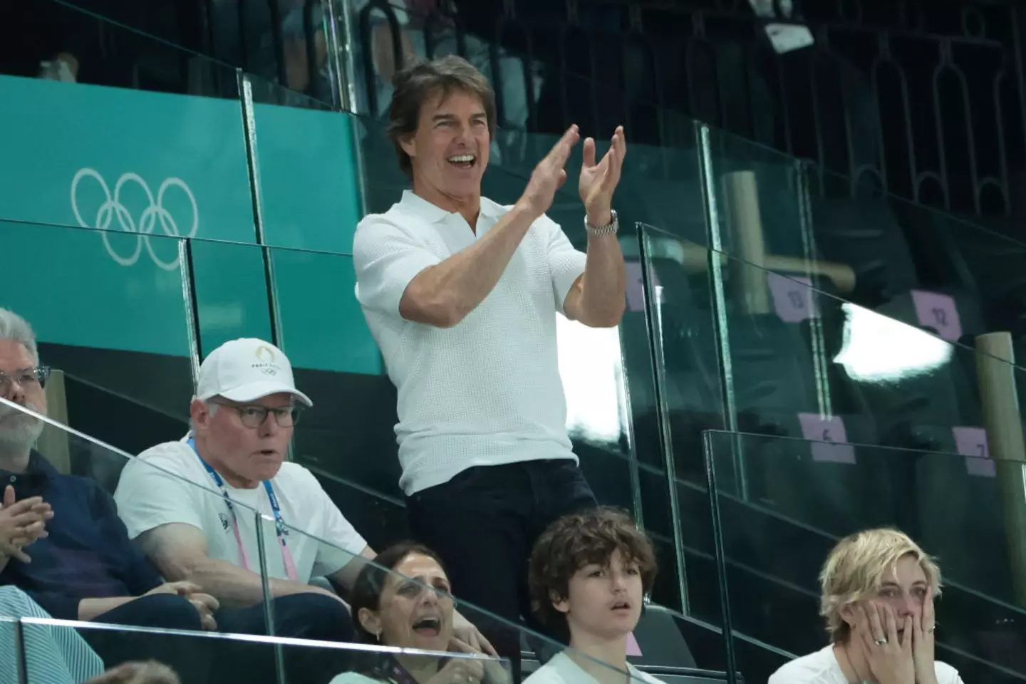 Tom Cruise has been enjoying the comepetion so far. (Jean Catuffe/Getty Images)