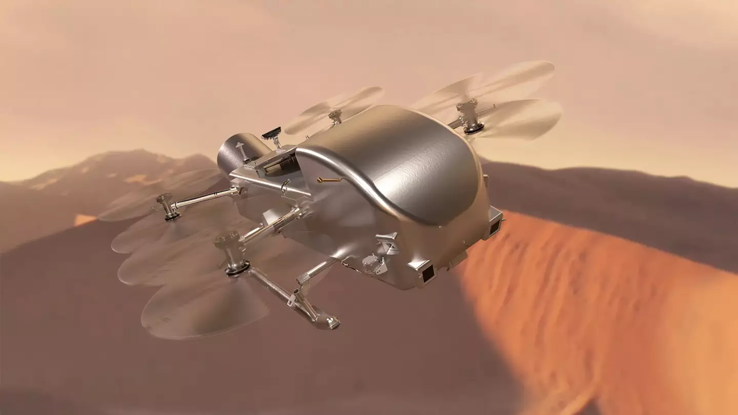 NASA's $3,350,000,000 nuclear helicopter passes crucial test in search for alien life