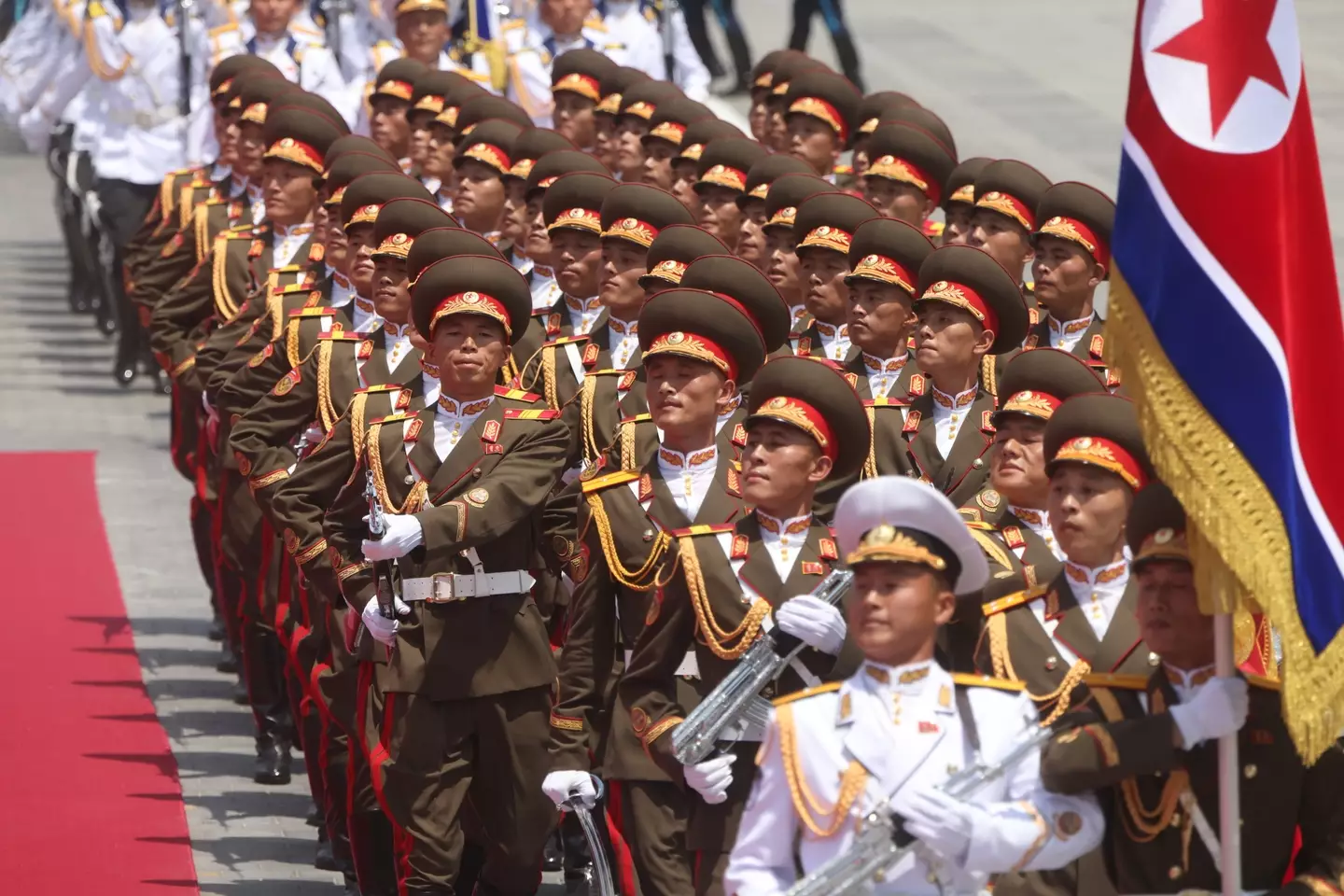 Russia expressed thanks to North Korea. (Contributor/Getty Images)