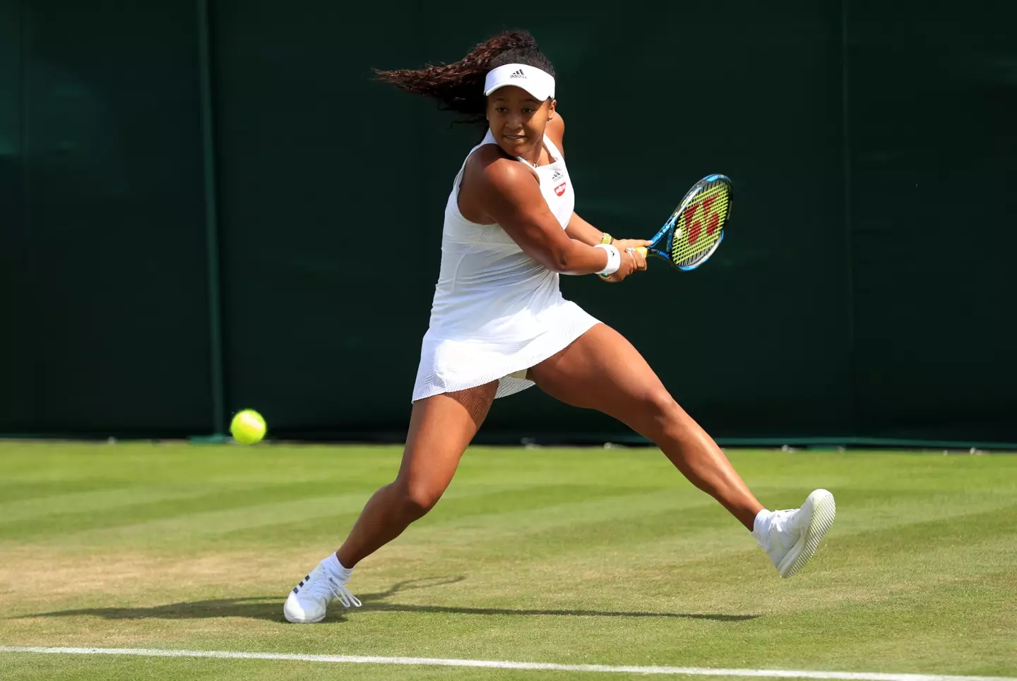 Osaka at Wimbledon.