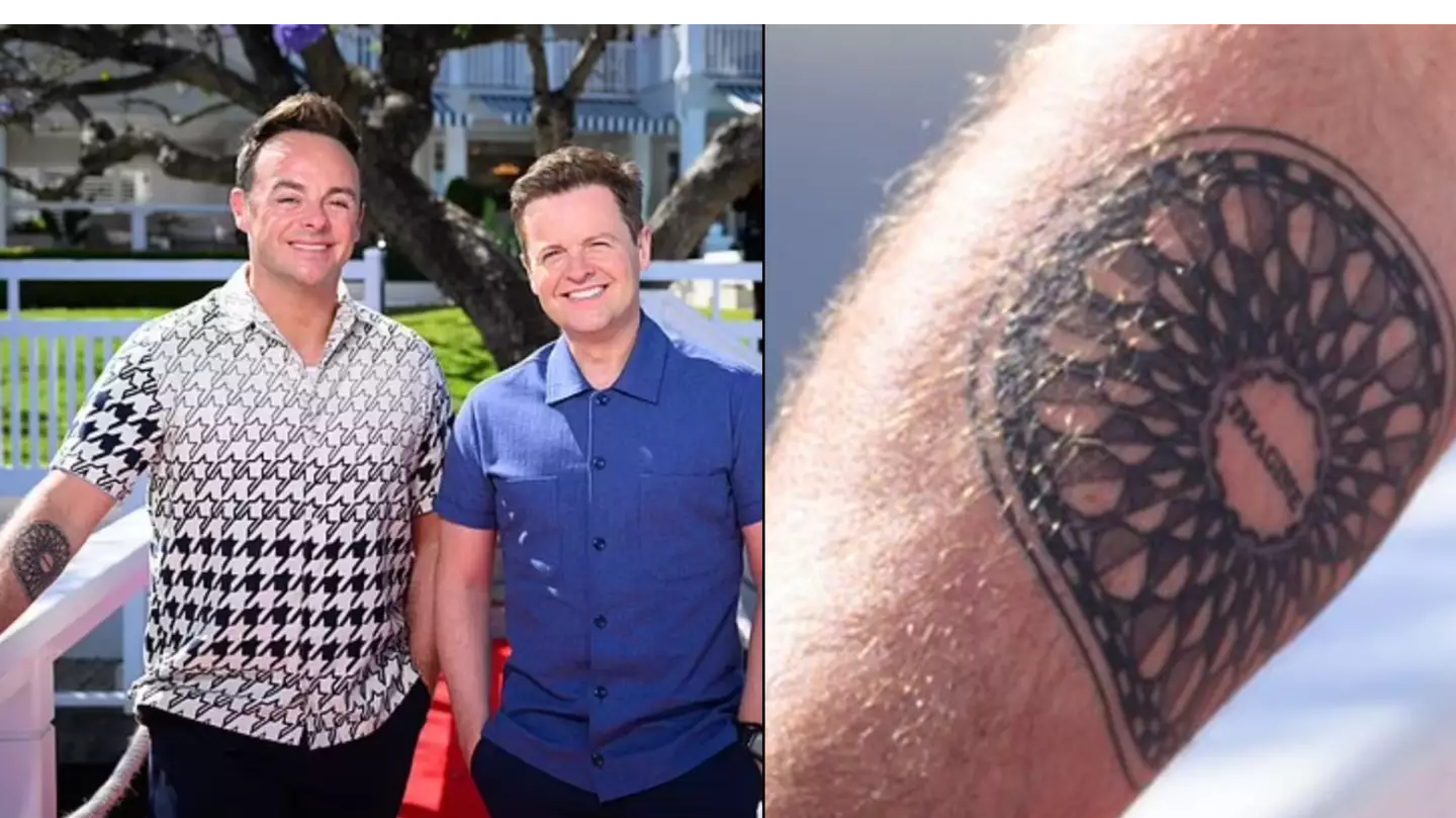 Ant McPartlin shows off new tattoo with special meaning ahead of I'm A Celeb launch