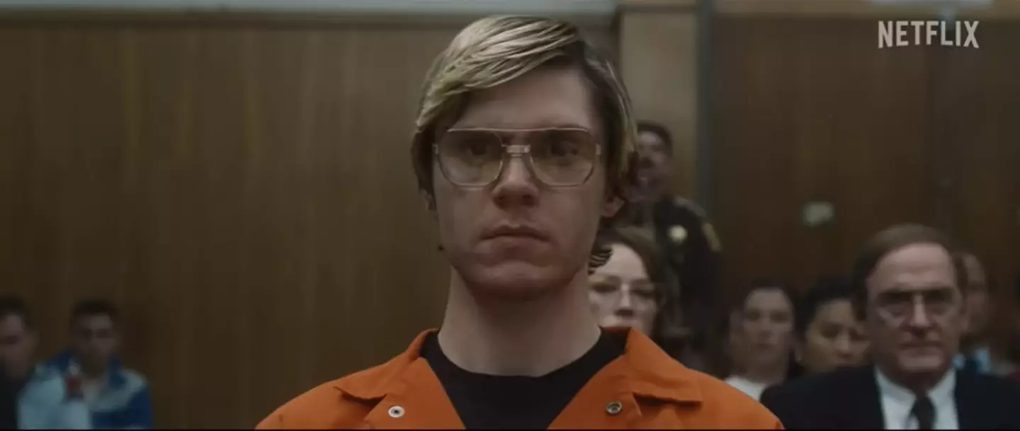 Actor Evan Peters portrays Dahmer in the show.