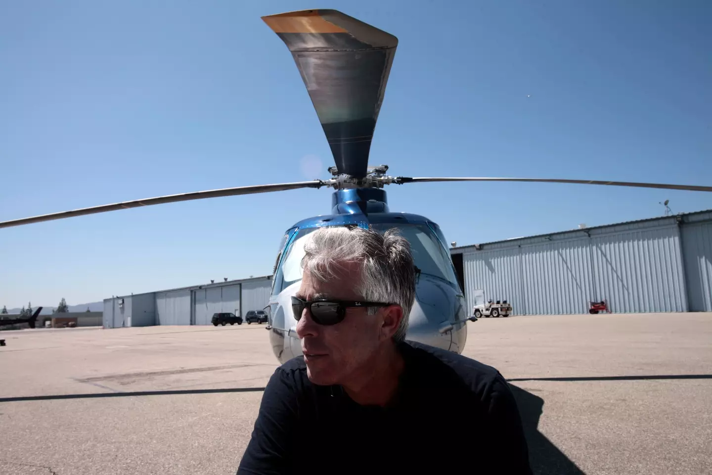 Alan Purwin died in a plane crash during the making of the film (Michael Robinson Chavez via Getty Images)