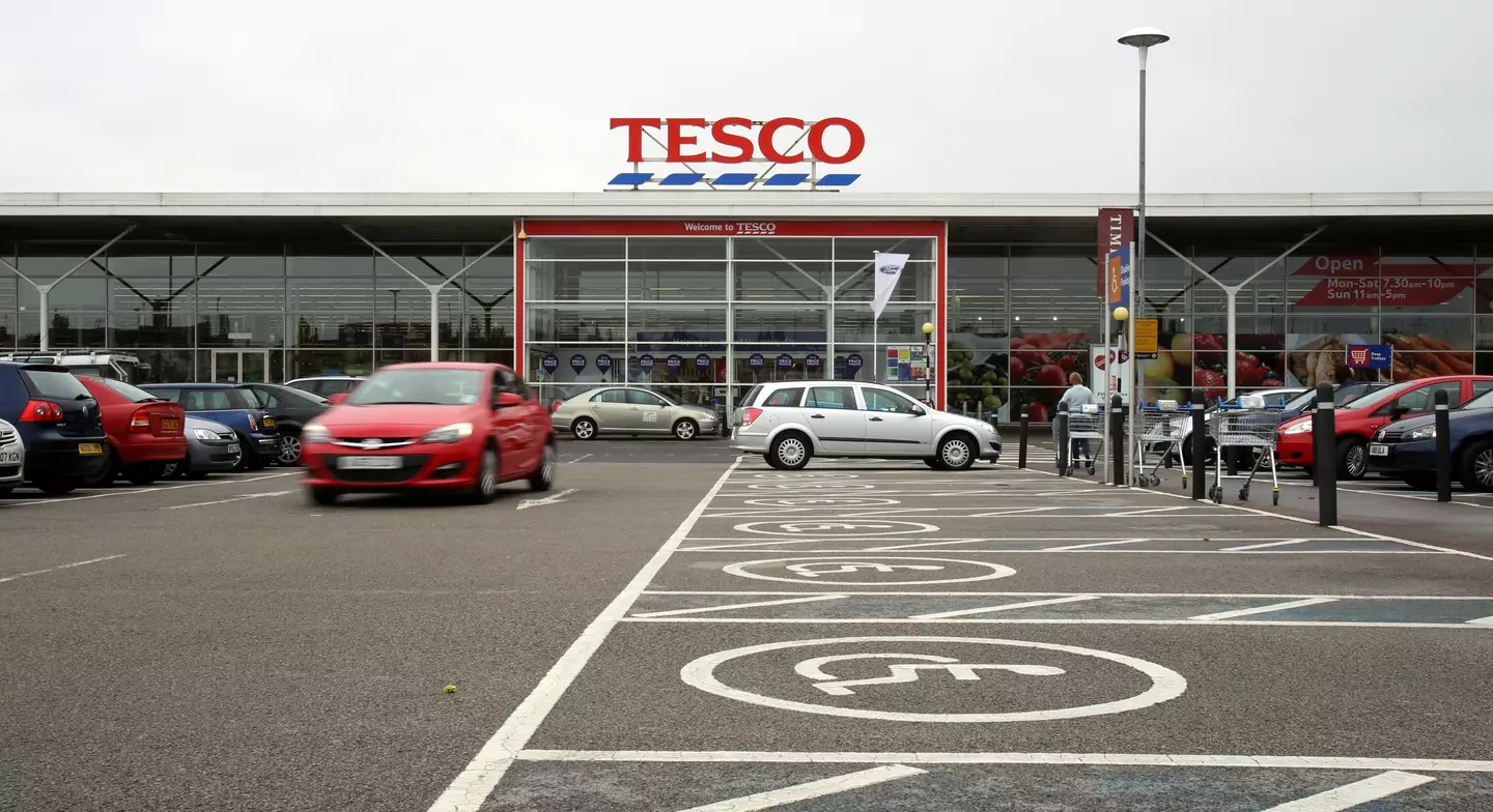 A Tesco shopper named Barry left his ticket in a trolley.