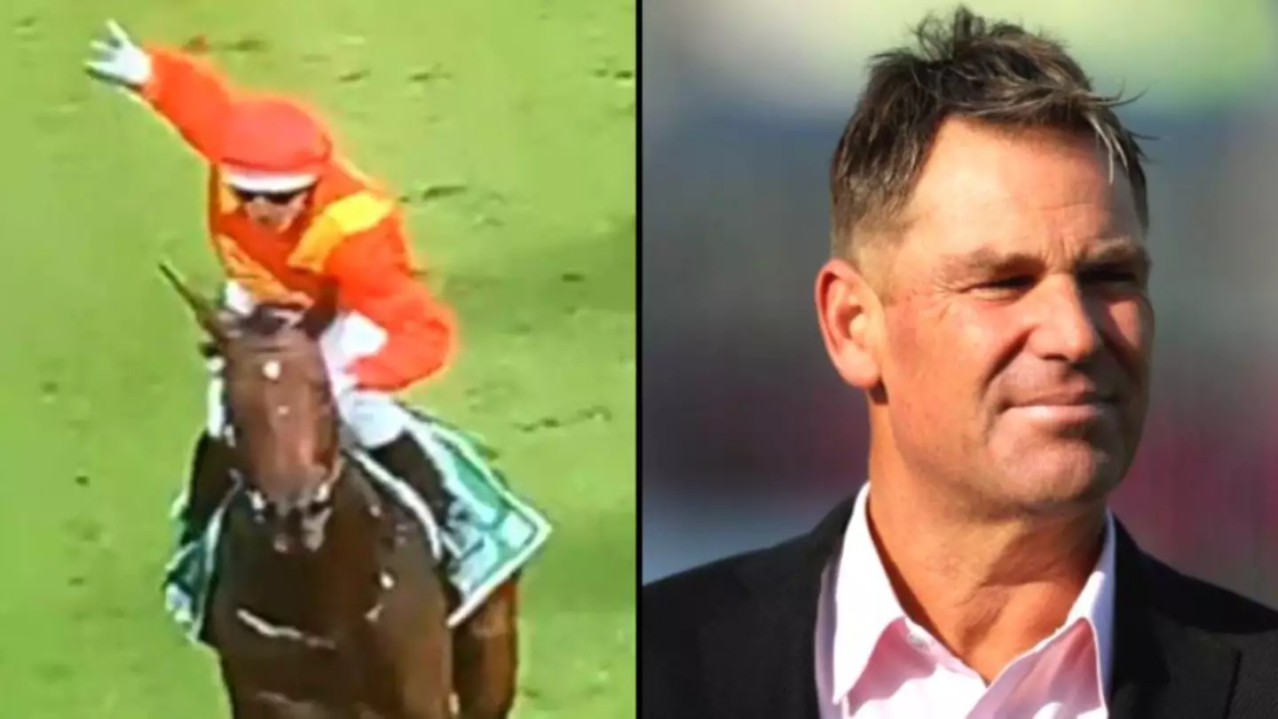 Jockey Gives Touching Tribute To Shane Warne After His Horse Wins Race