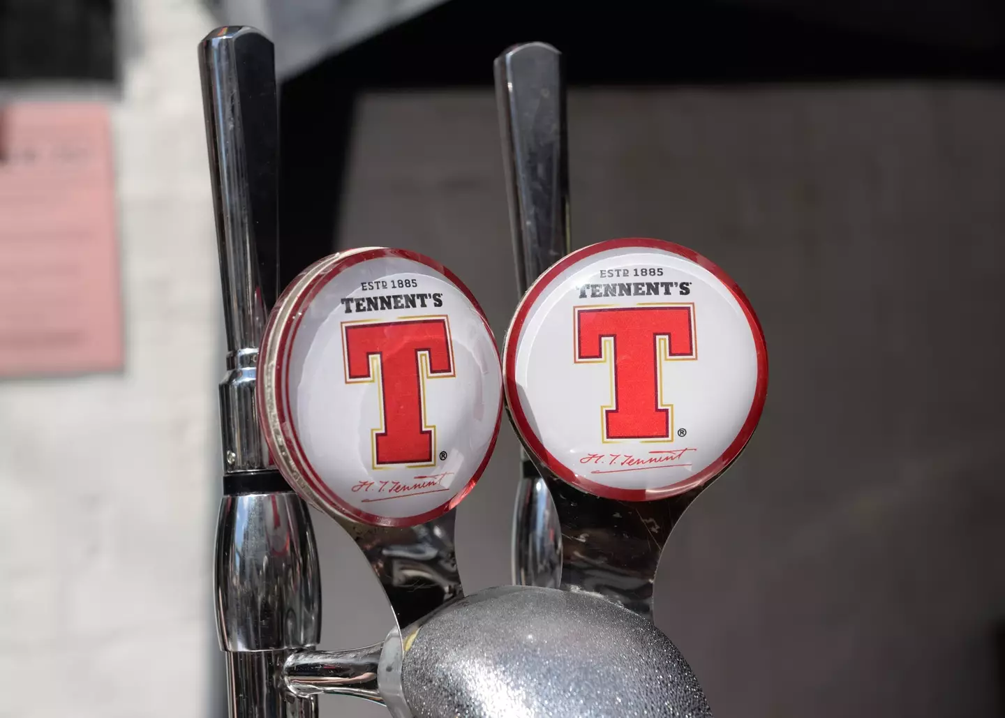 Tennent's say they never brew a pint outside of Glasgow.
