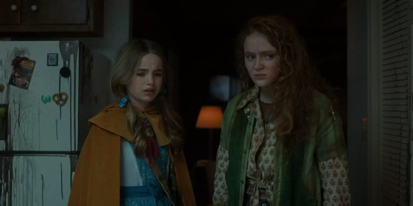 Fisher, who was just 12 at the time of filming, has been given a major role in the new season (Netflix)