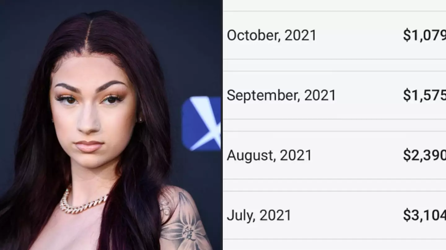 Bhad Bhabie shared her OnlyFans payslip to show how much biggest creators get paid