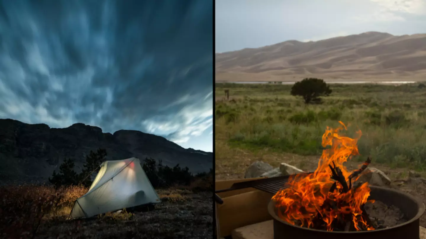 Hiker made chilling discovery after finding abandoned campsite in the middle of nowhere