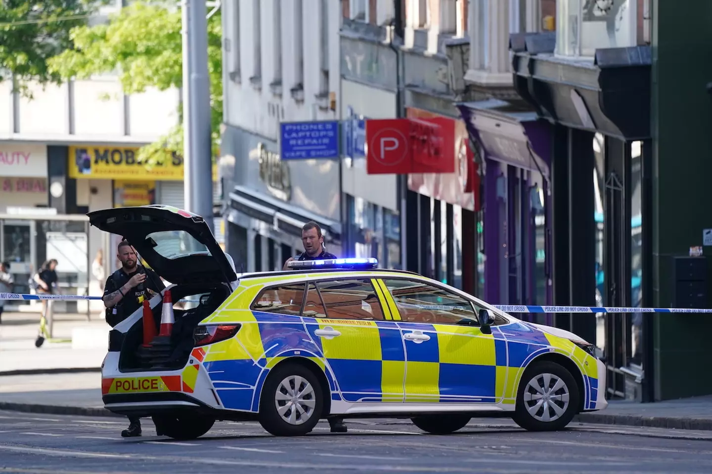 A man has been arrested on suspicion of murder after three people were killed in Nottingham.