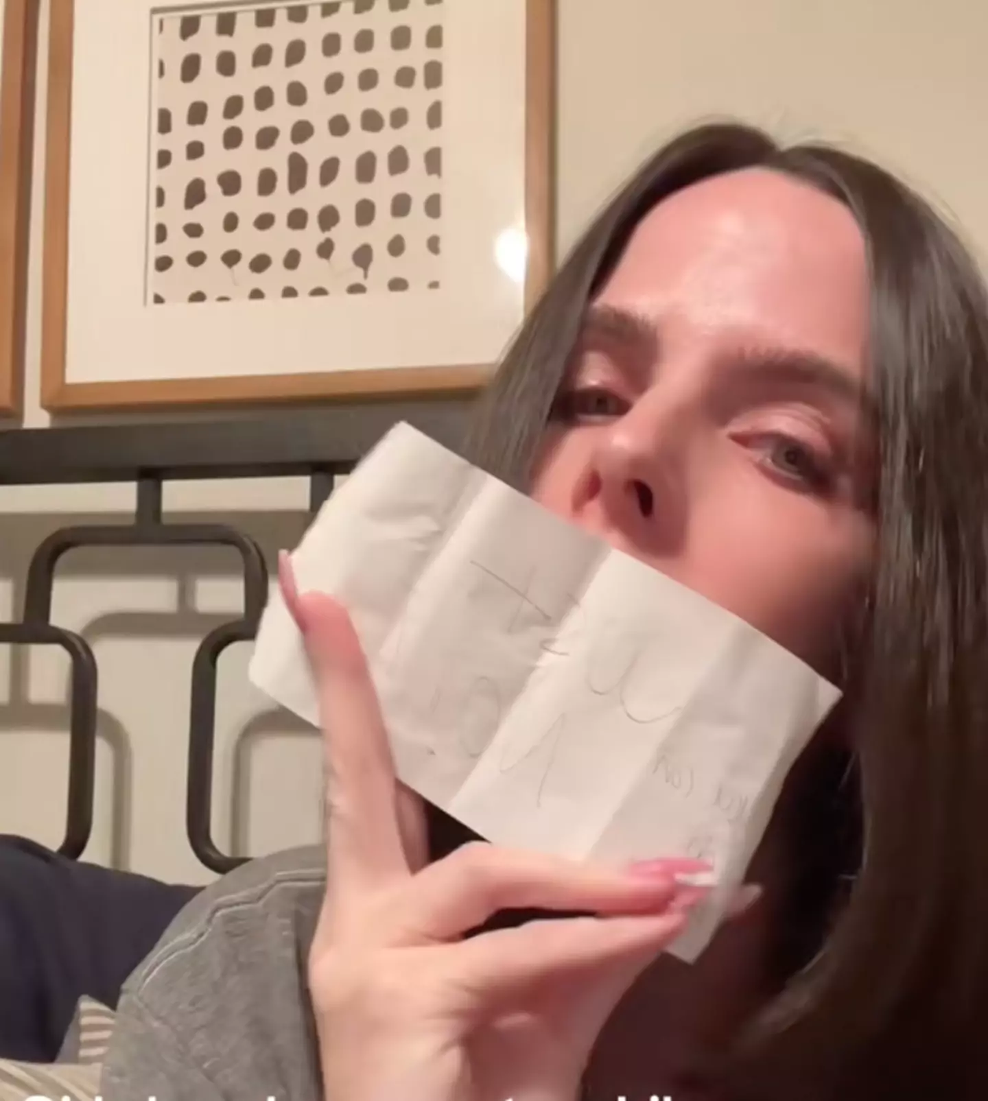 She was left stunned (cuteascluck/TikTok)