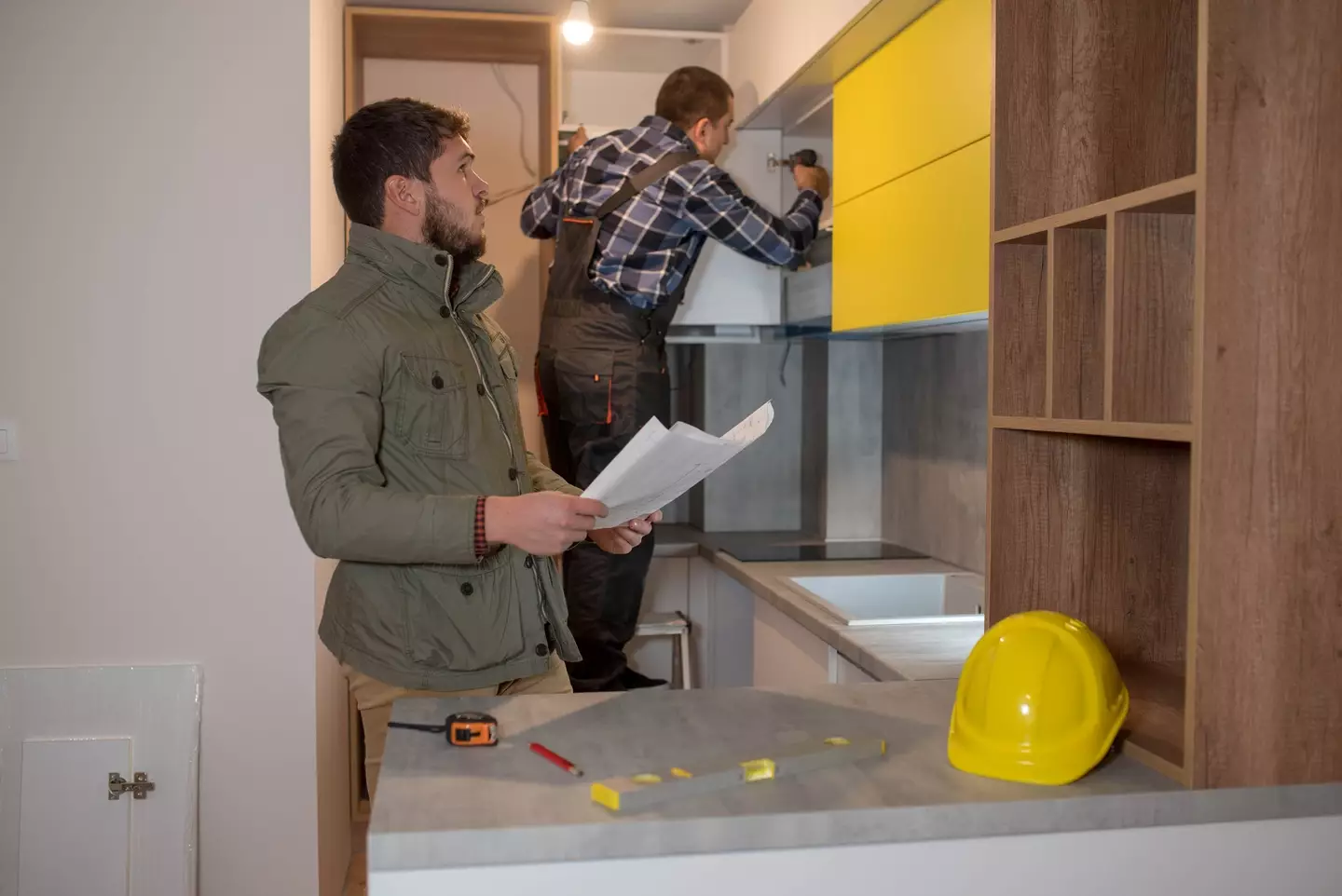 "Cup of tea once I've got the hot water working?" (Getty Images)