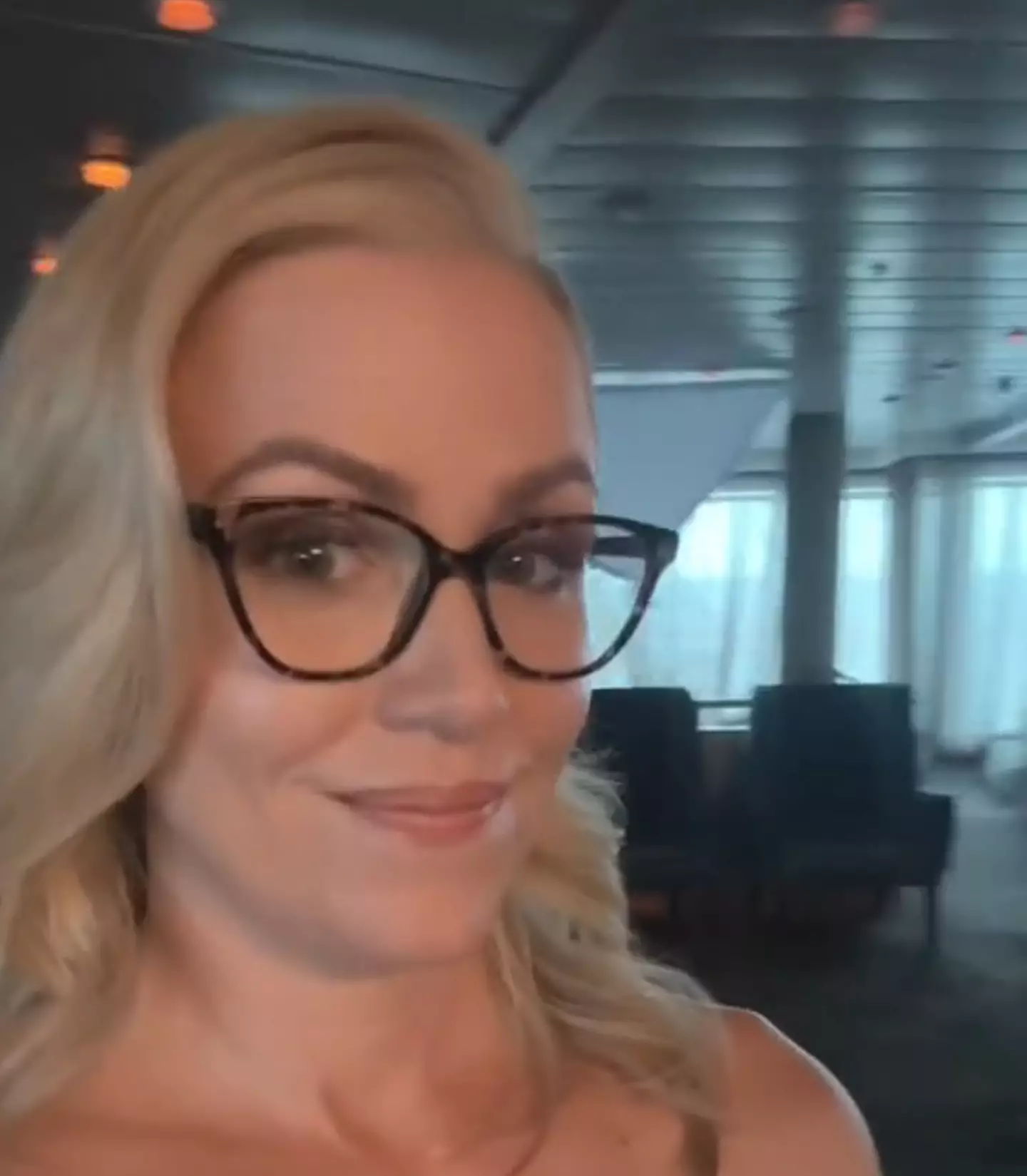 Kate on the spicy cruise (TikTok/@kateshelor3)