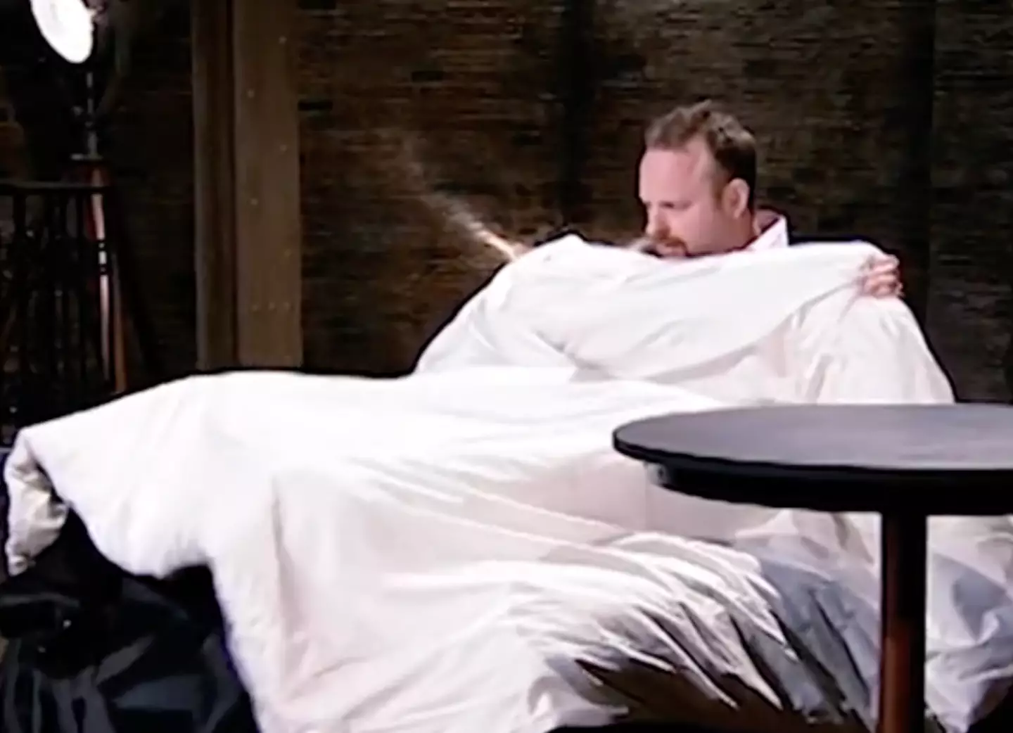 John Foster Smith made quite the entrance on 'Dragons' Den'.