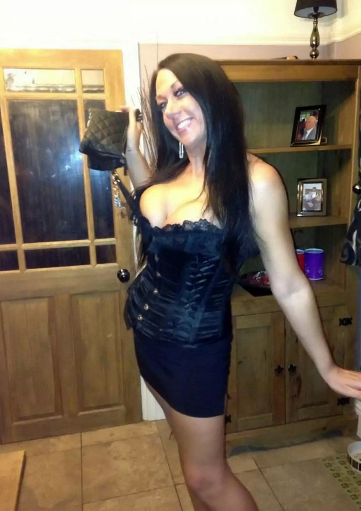 Amy got Strep A after 'retained products' were discovered inside her womb after a C-section.