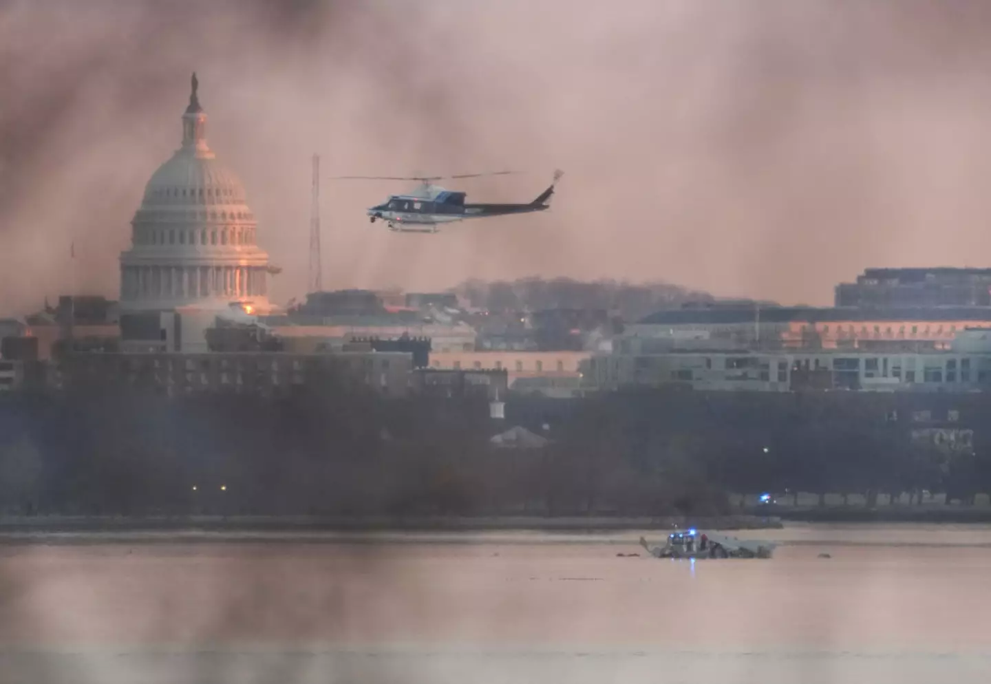 A recovery operation is currently underway in Washington D.C. (Andrew Harnik/Getty Images)