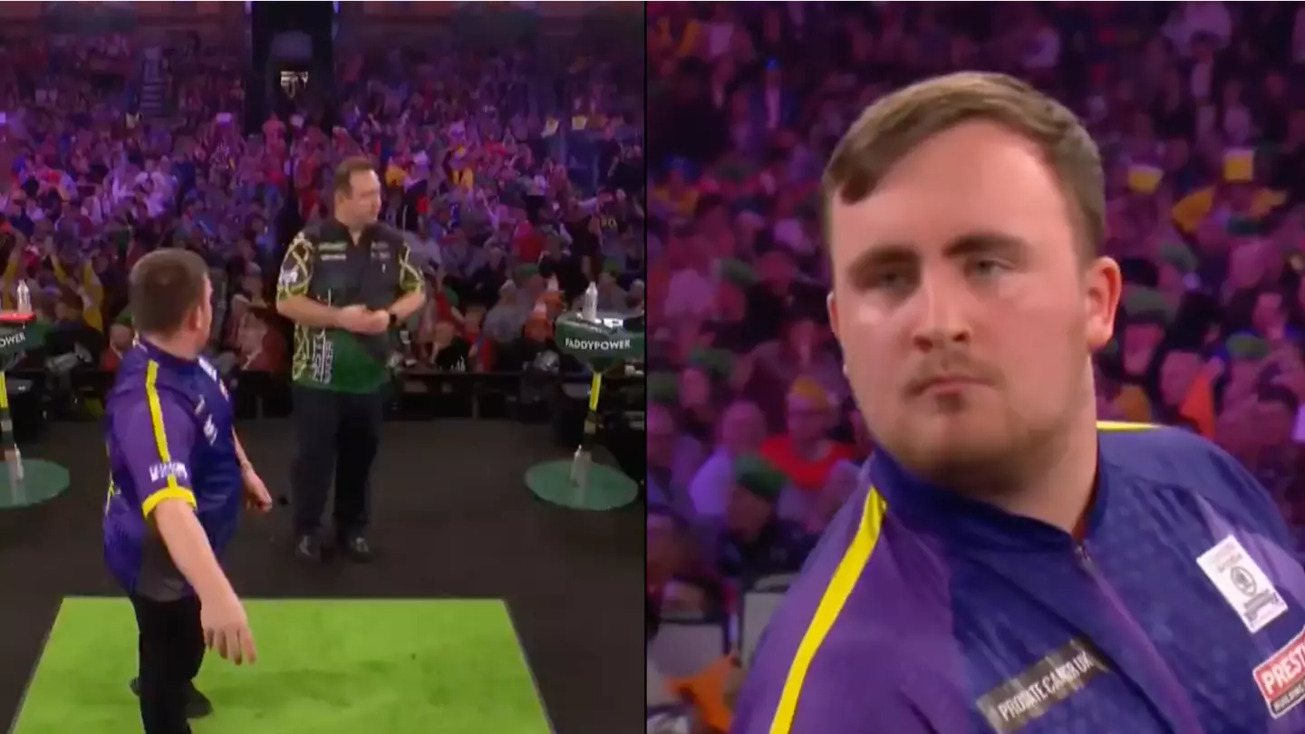 Luke Littler divides fans after asking crowd if he should go for 170 checkout