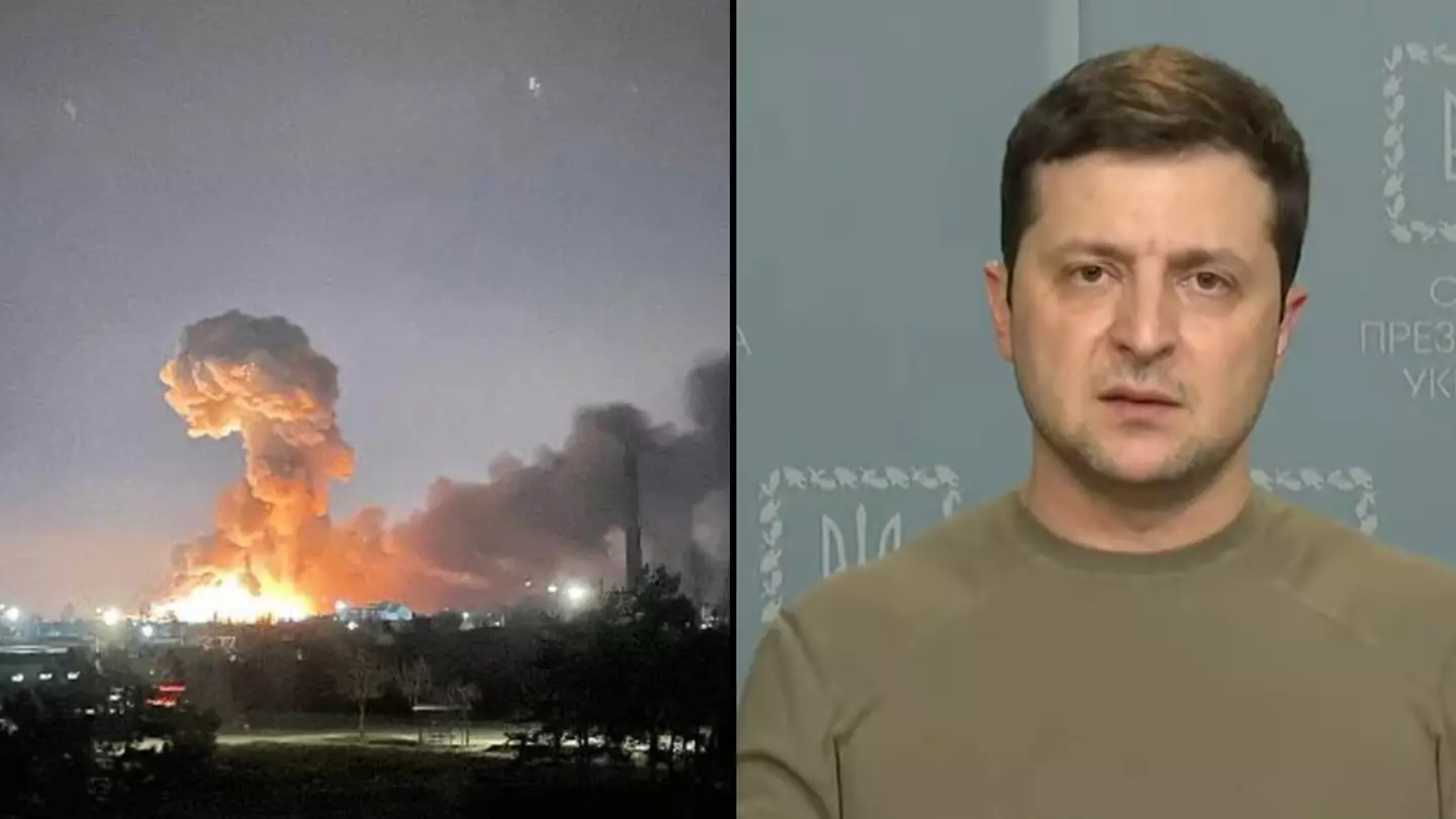 Ukrainian President Confirms Russia Resumed Missile Strikes At 4am Aimed At Both Military And Civilian Targets