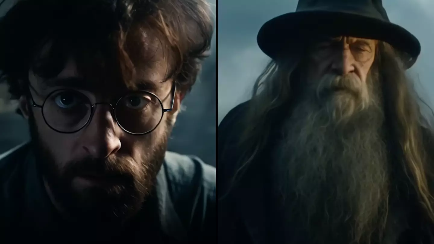 'New Harry Potter trailer' set in 2024 features Dumbledore and shows Harry all grown up