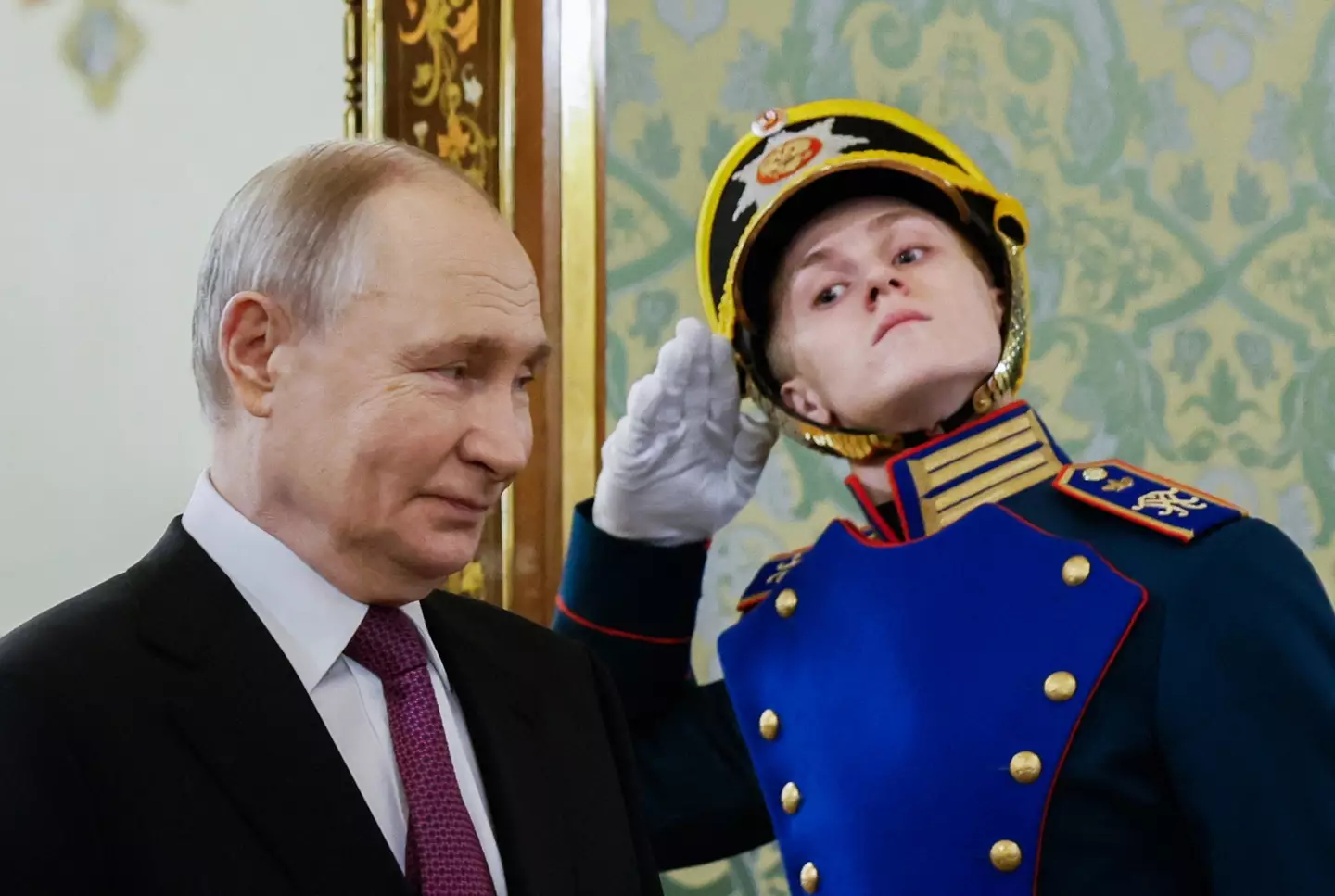 Vladimir Putin has said he wants conditions on a 30 day ceasefire in his invasion of Ukraine, including Ukraine giving up territory Russia has occupied (MAXIM SHEMETOV/POOL/AFP via Getty Images)